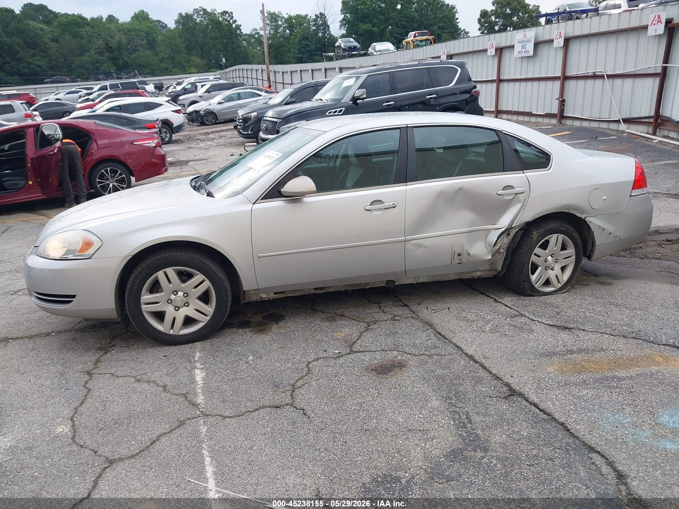 2012 Chevrolet Impala Lt Серебряный vin: 2G1WG5E3XC1322474