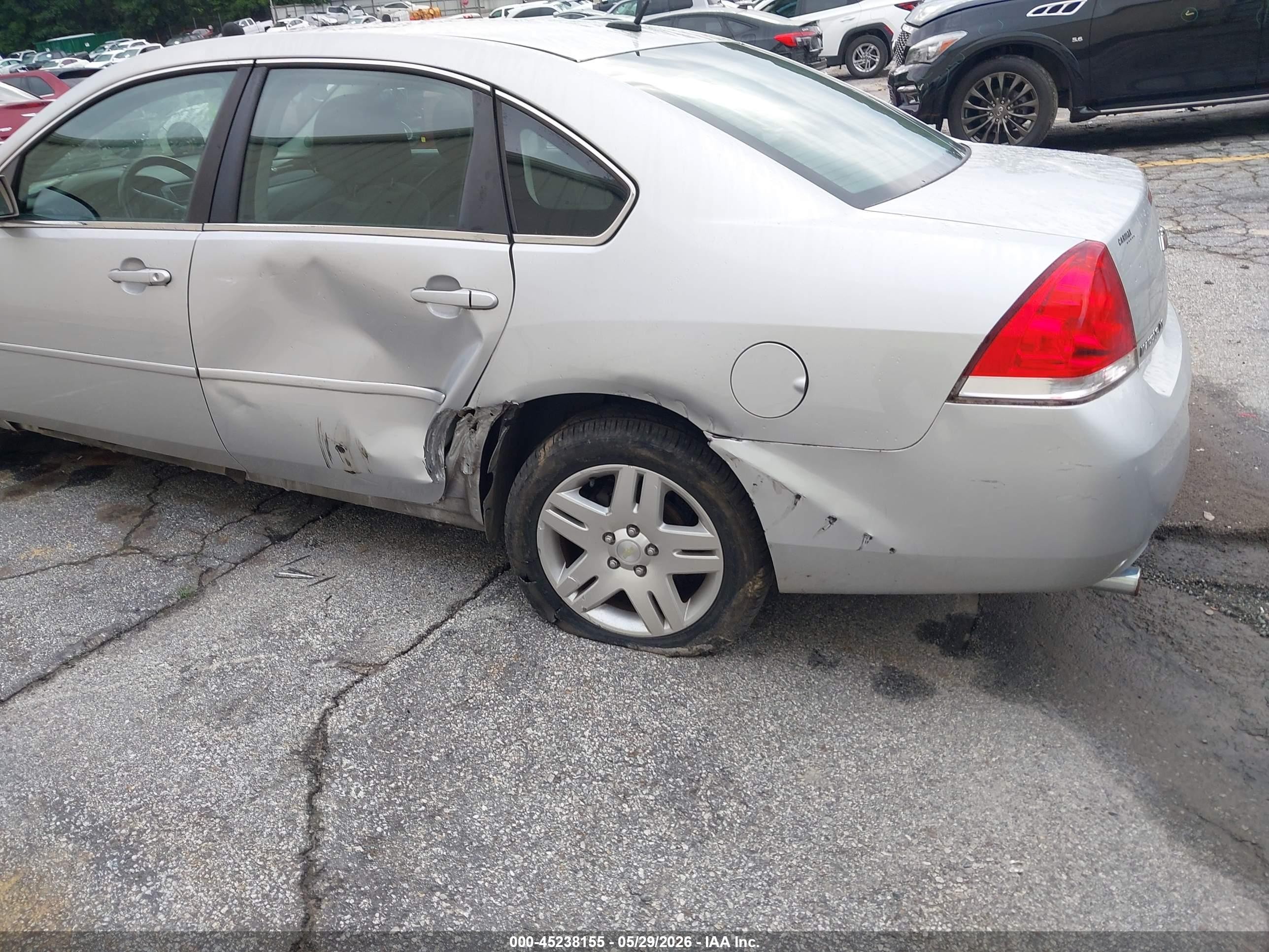 2012 Chevrolet Impala Lt Серебряный vin: 2G1WG5E3XC1322474