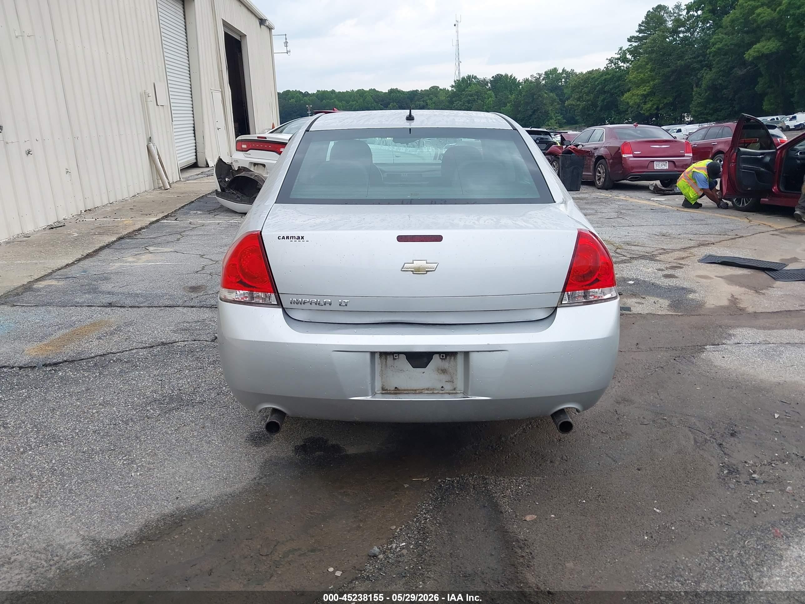 2012 Chevrolet Impala Lt Серебряный vin: 2G1WG5E3XC1322474