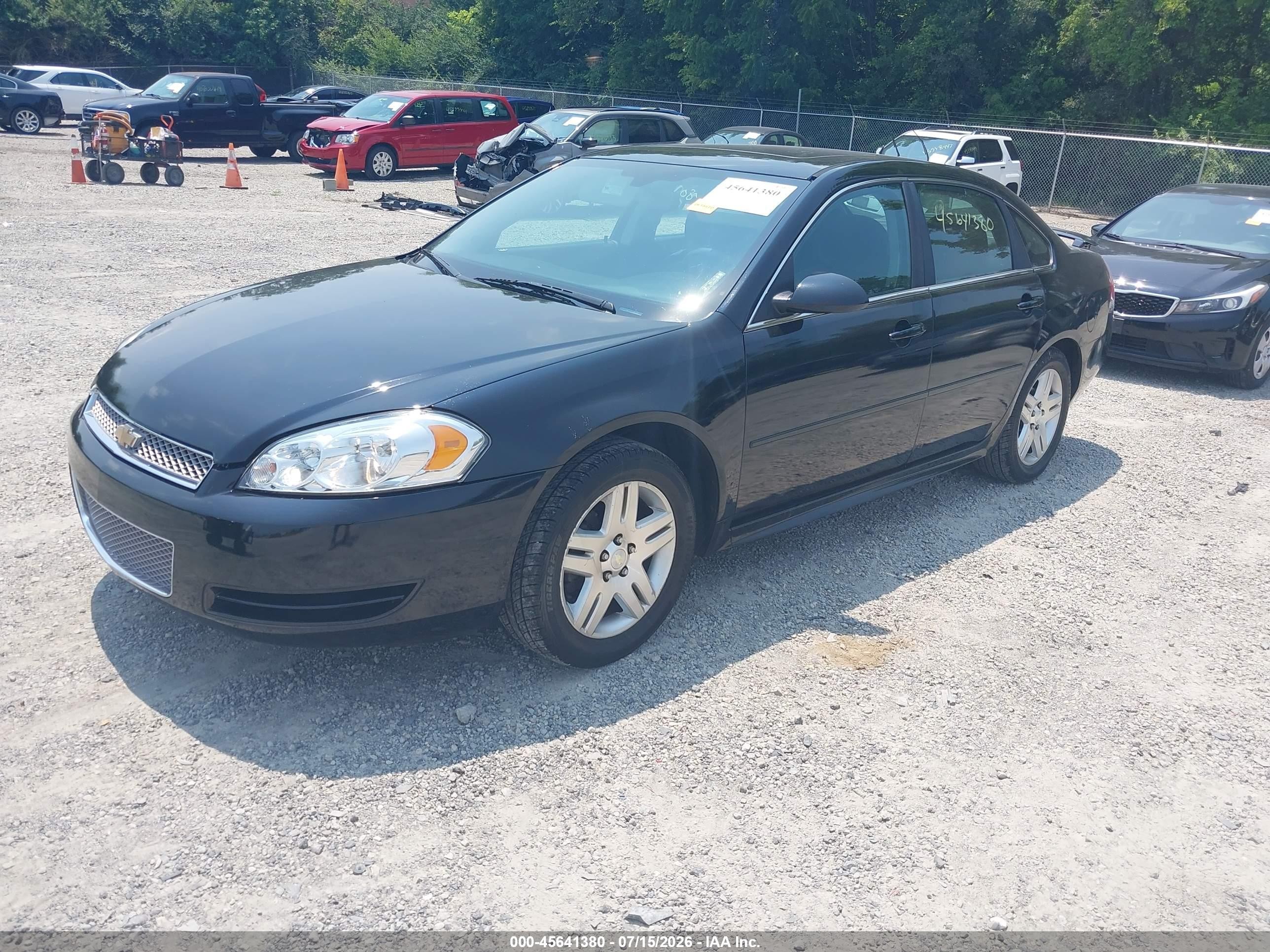 2013 Chevrolet Impala Lt Черный vin: 2G1WG5E3XD1117965