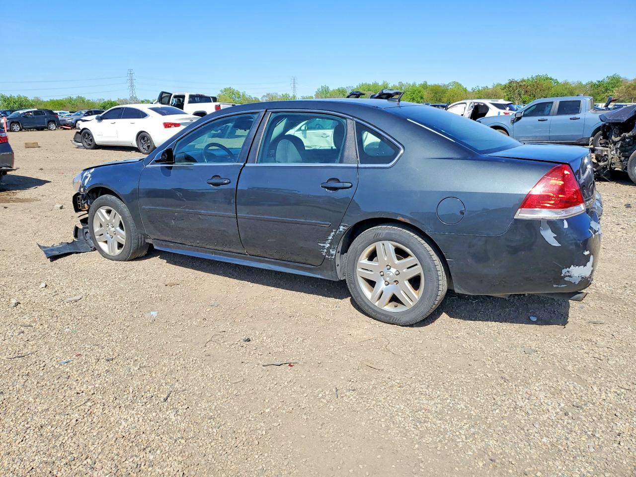 2013 Chevrolet Impala Lt Charcoal vin: 2G1WG5E3XD1119666