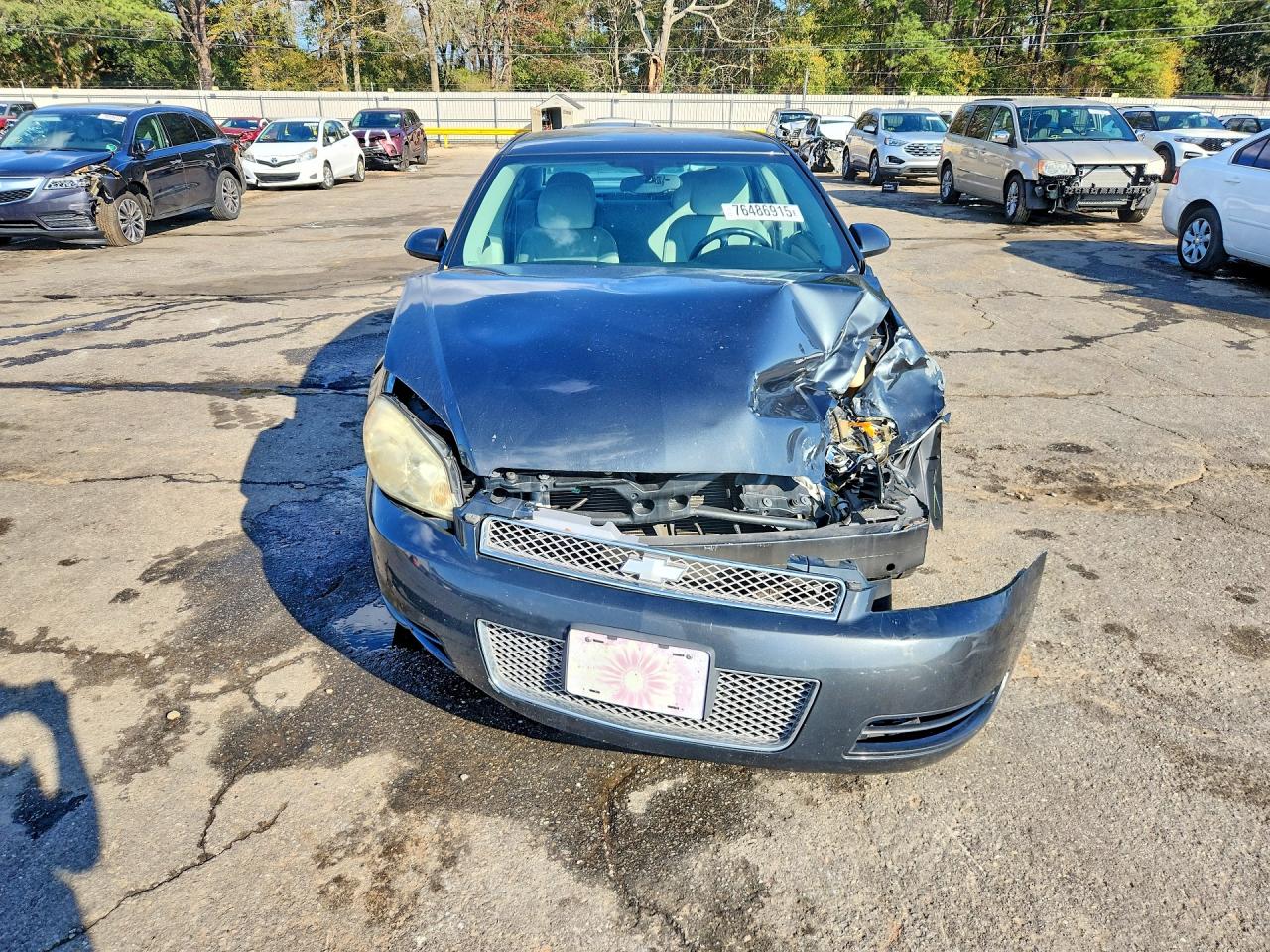 2013 Chevrolet Impala Lt Gray vin: 2G1WG5E3XD1121966
