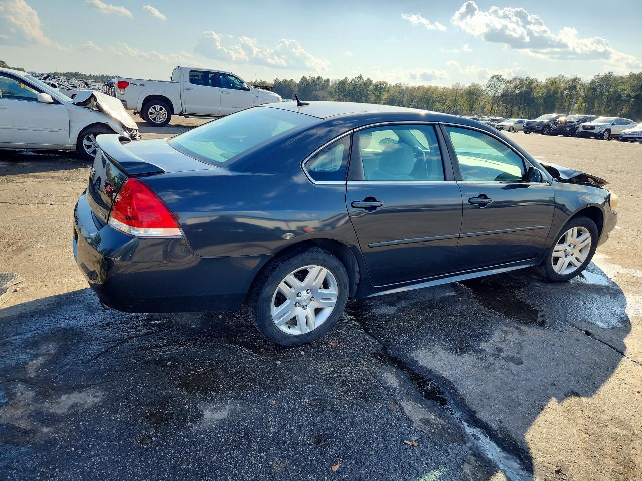 2013 Chevrolet Impala Lt Gray vin: 2G1WG5E3XD1121966