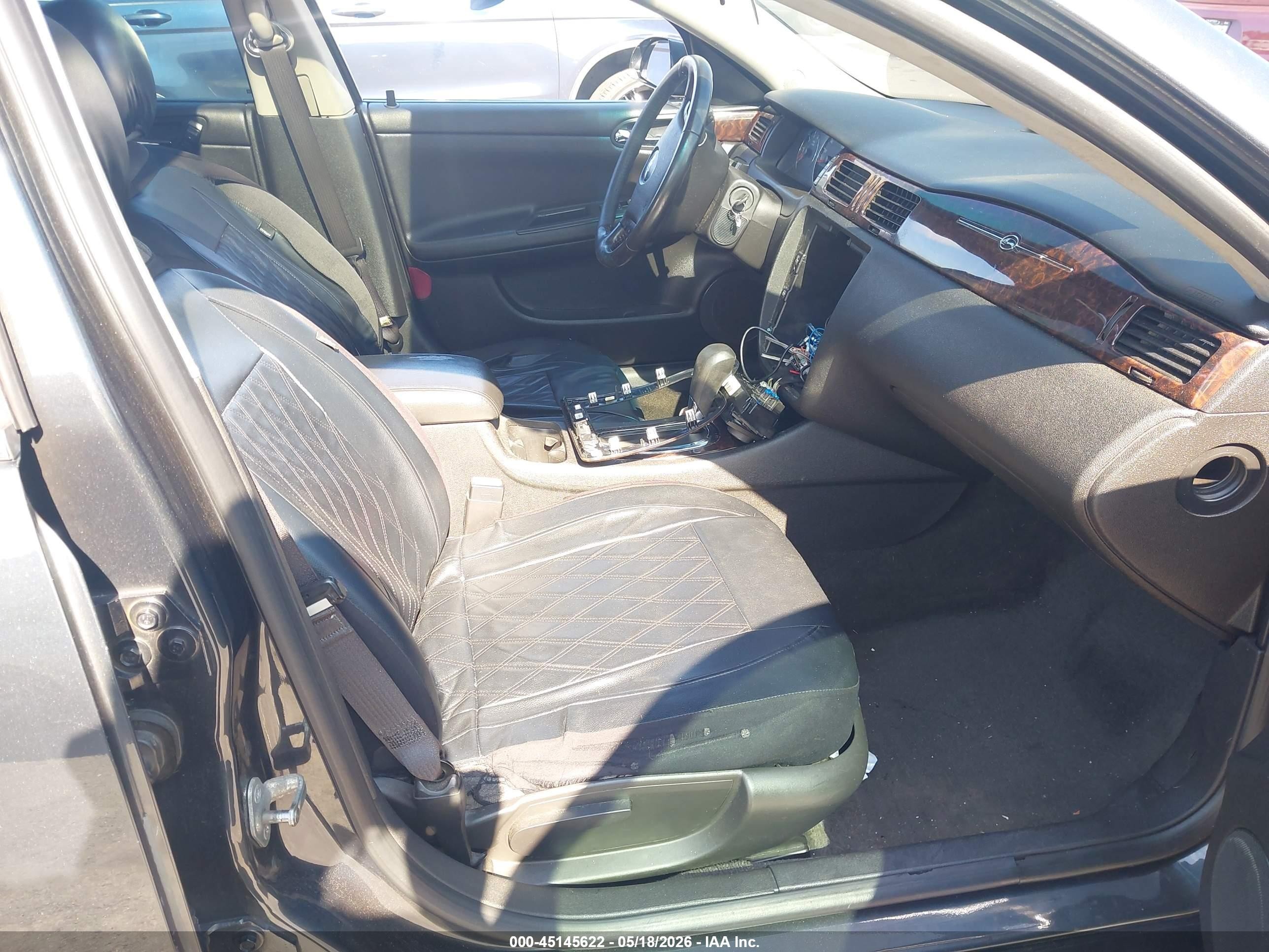 2013 Chevrolet Impala Lt Gray vin: 2G1WG5E3XD1127055