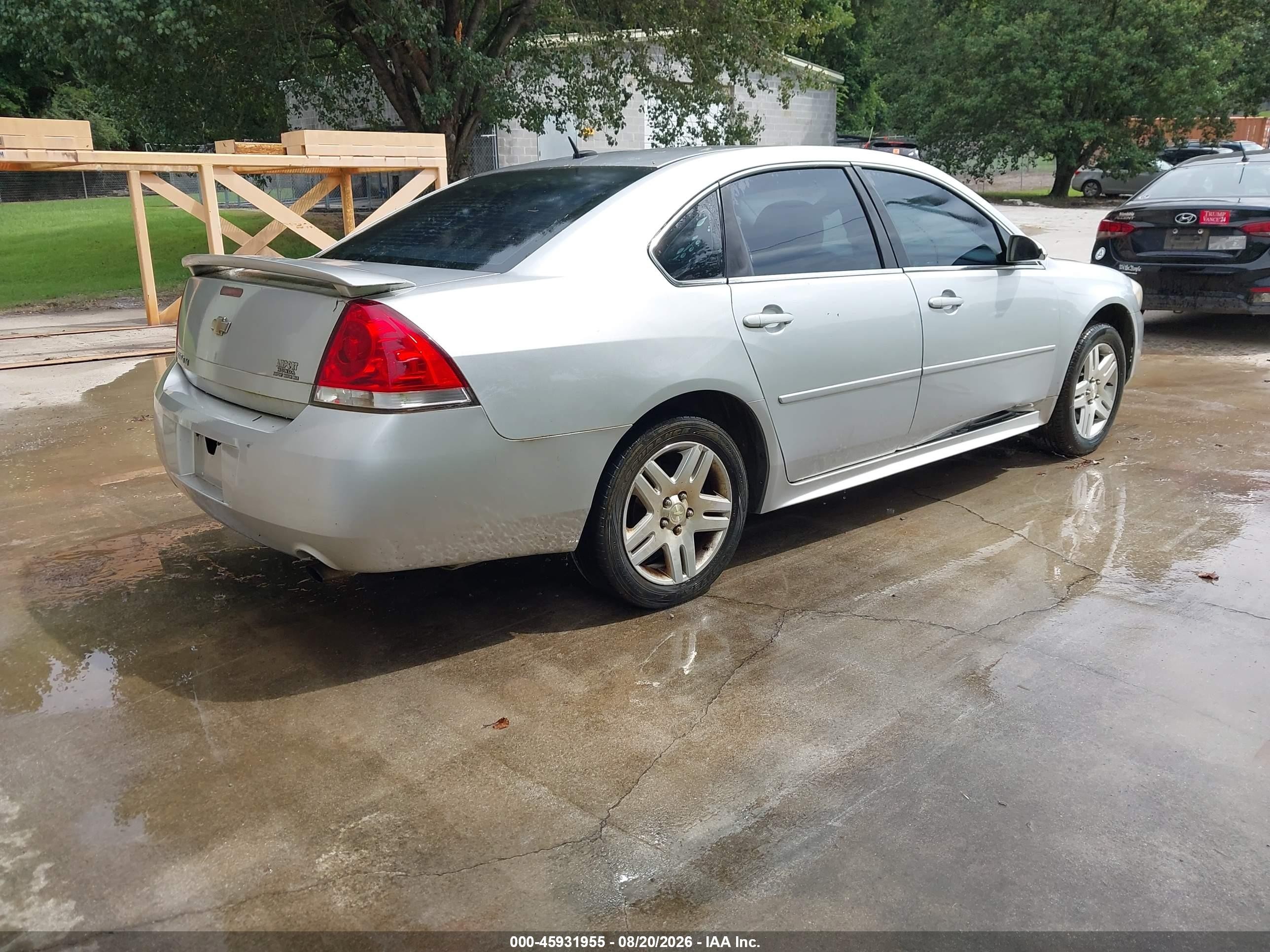 2013 Chevrolet Impala Lt Silver vin: 2G1WG5E3XD1132305