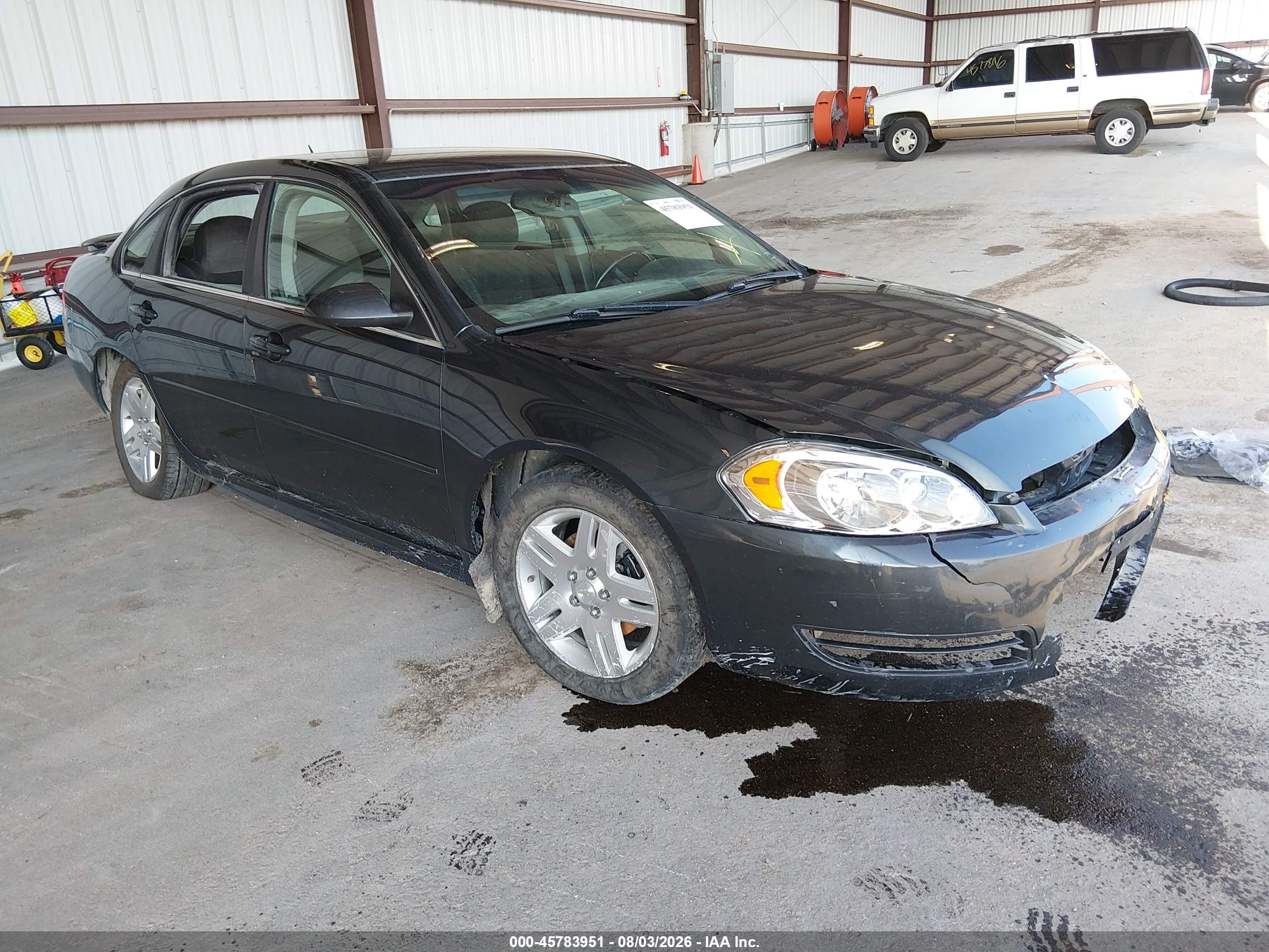 2013 Chevrolet Impala Lt Black vin: 2G1WG5E3XD1145121