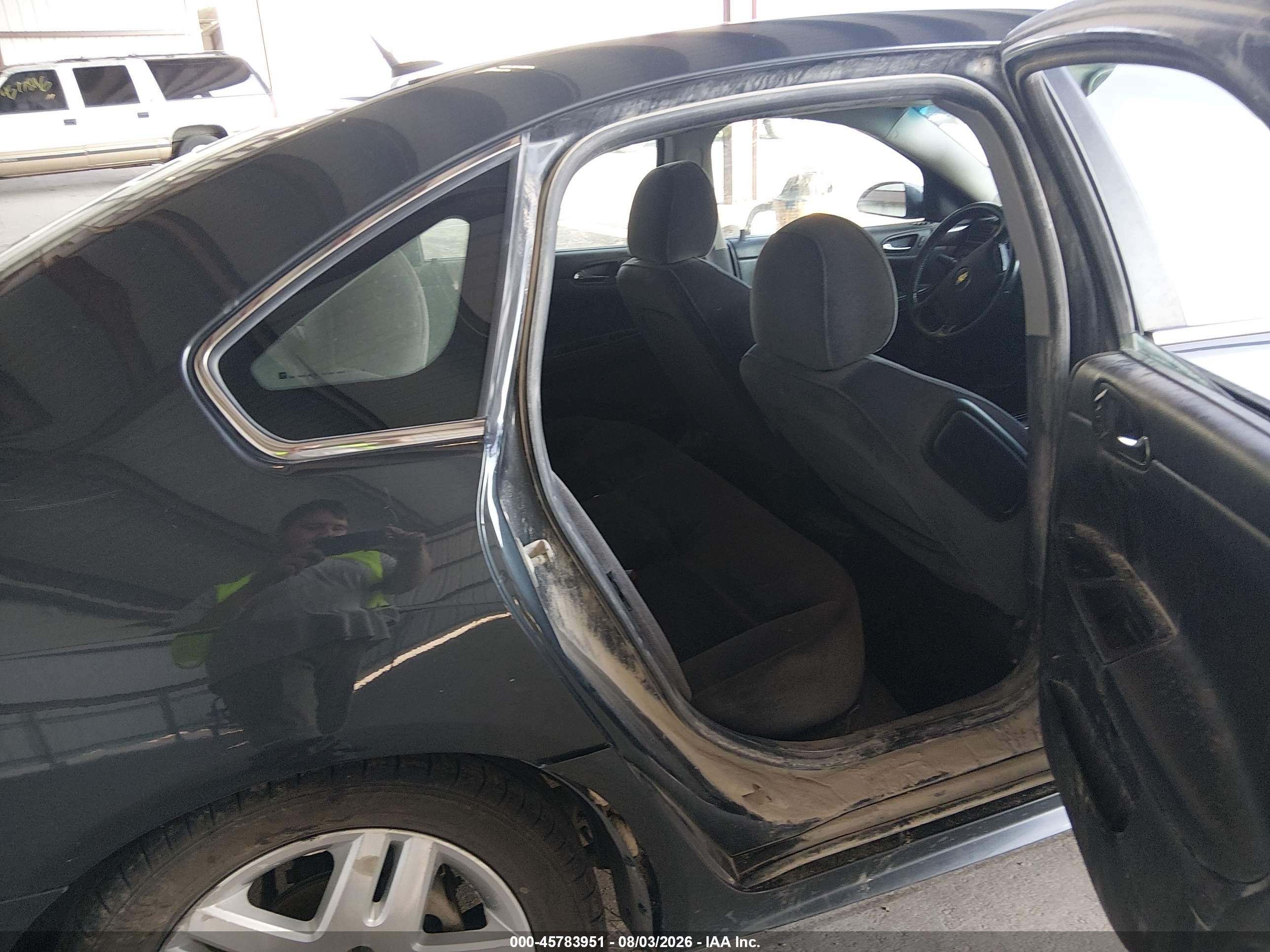 2013 Chevrolet Impala Lt Black vin: 2G1WG5E3XD1145121