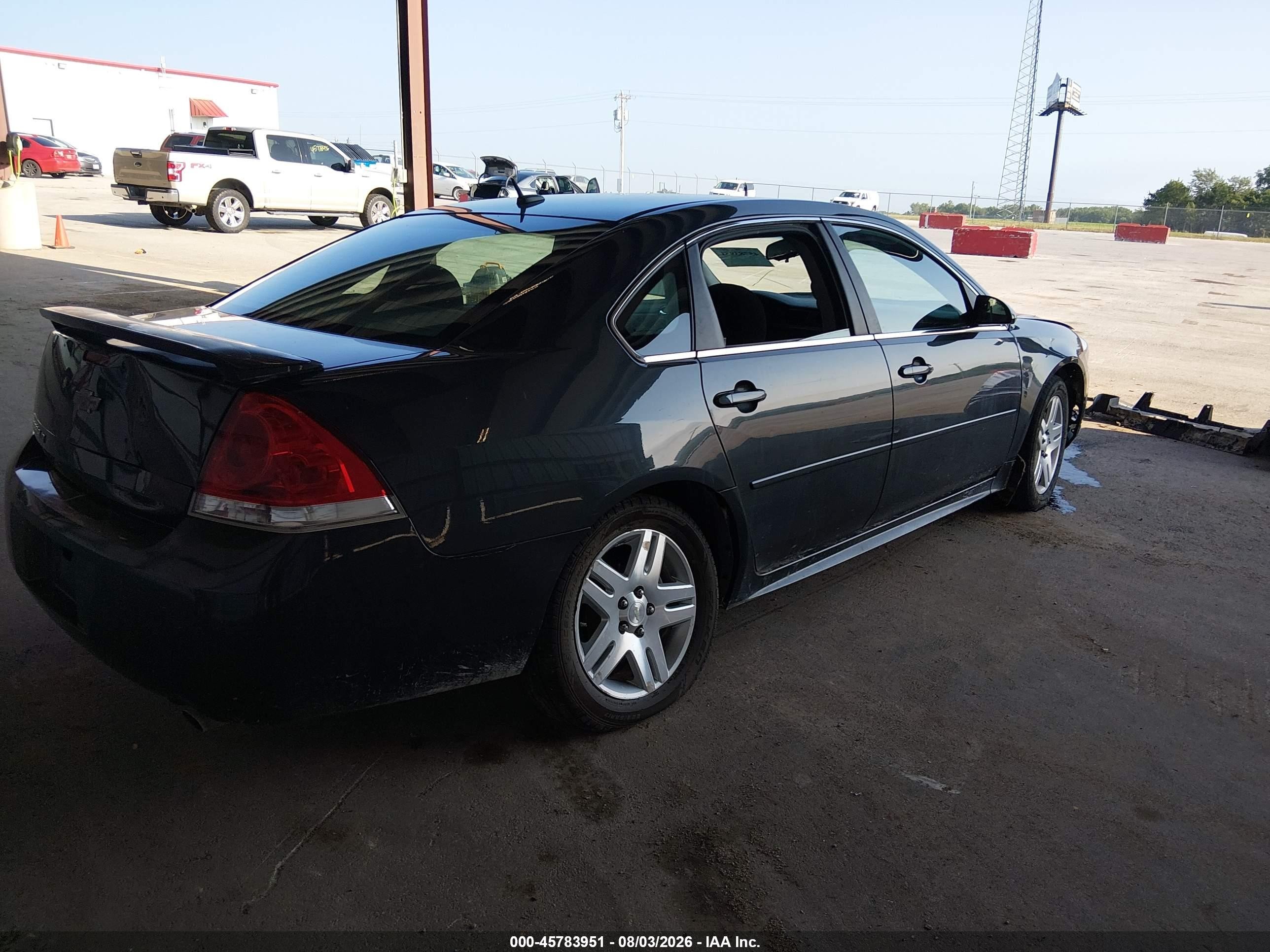 2013 Chevrolet Impala Lt Black vin: 2G1WG5E3XD1145121