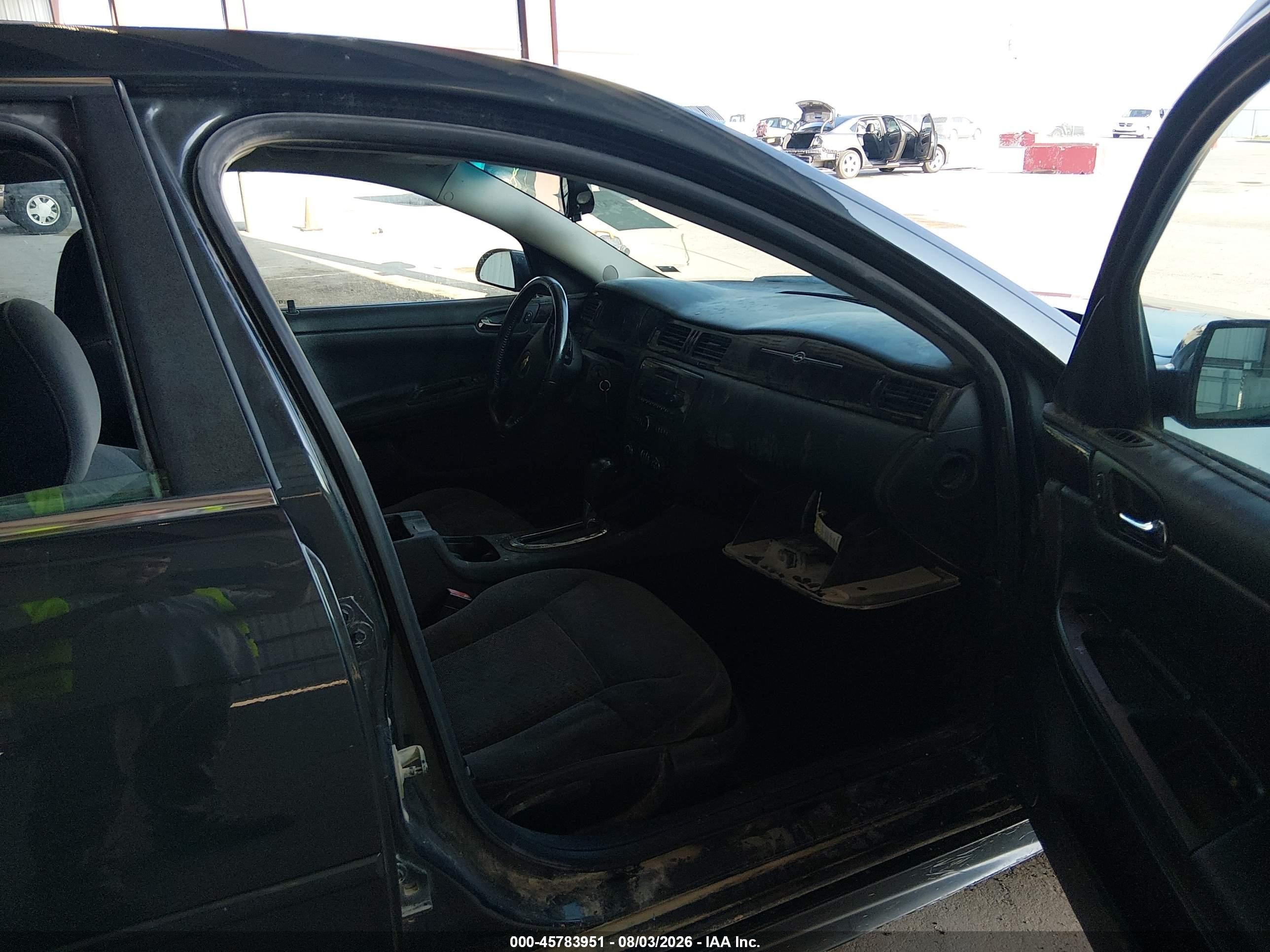 2013 Chevrolet Impala Lt Black vin: 2G1WG5E3XD1145121