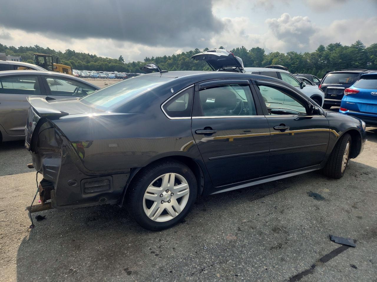 2013 Chevrolet Impala Lt Gray vin: 2G1WG5E3XD1155874