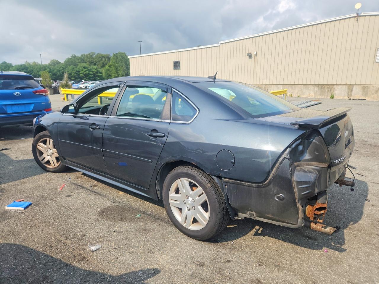 2013 Chevrolet Impala Lt Gray vin: 2G1WG5E3XD1155874