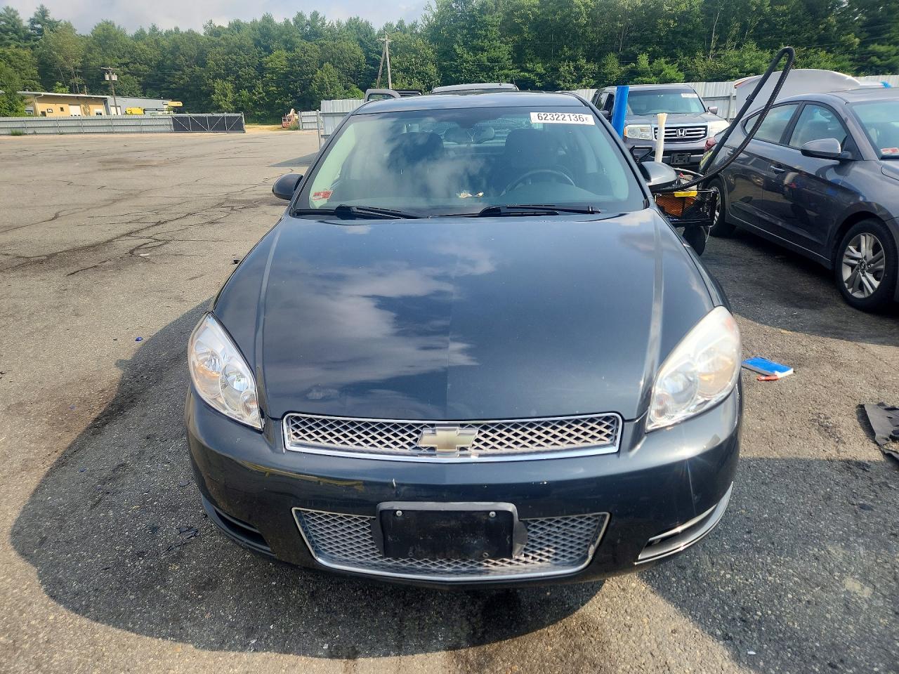 2013 Chevrolet Impala Lt Gray vin: 2G1WG5E3XD1155874