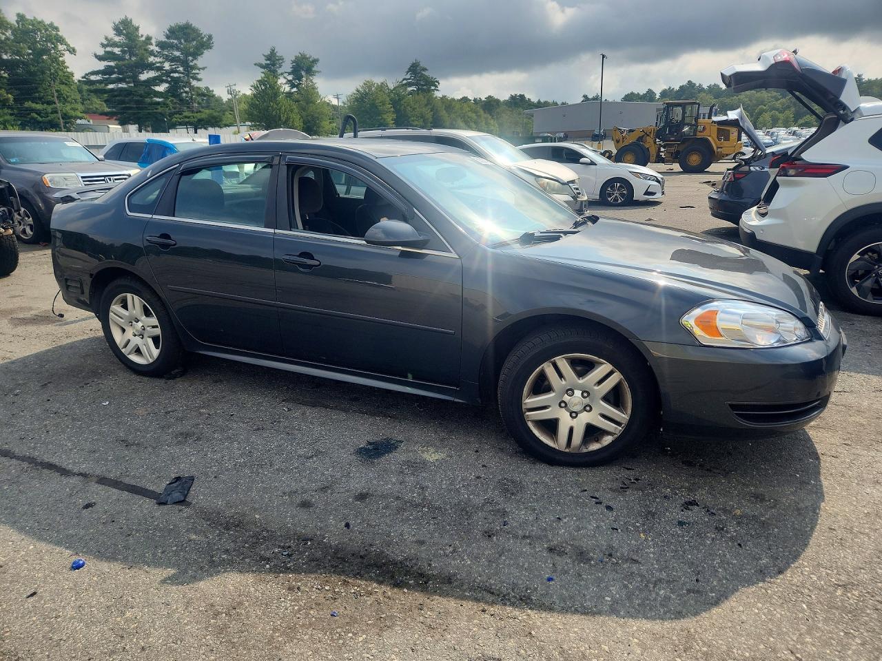 2013 Chevrolet Impala Lt Gray vin: 2G1WG5E3XD1155874