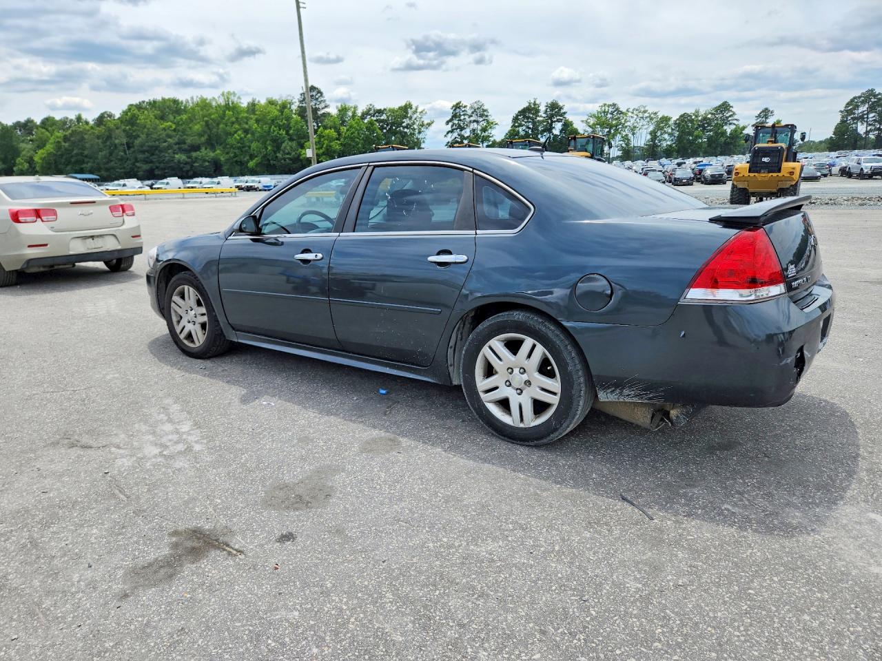 2013 Chevrolet Impala Lt Gray vin: 2G1WG5E3XD1172559