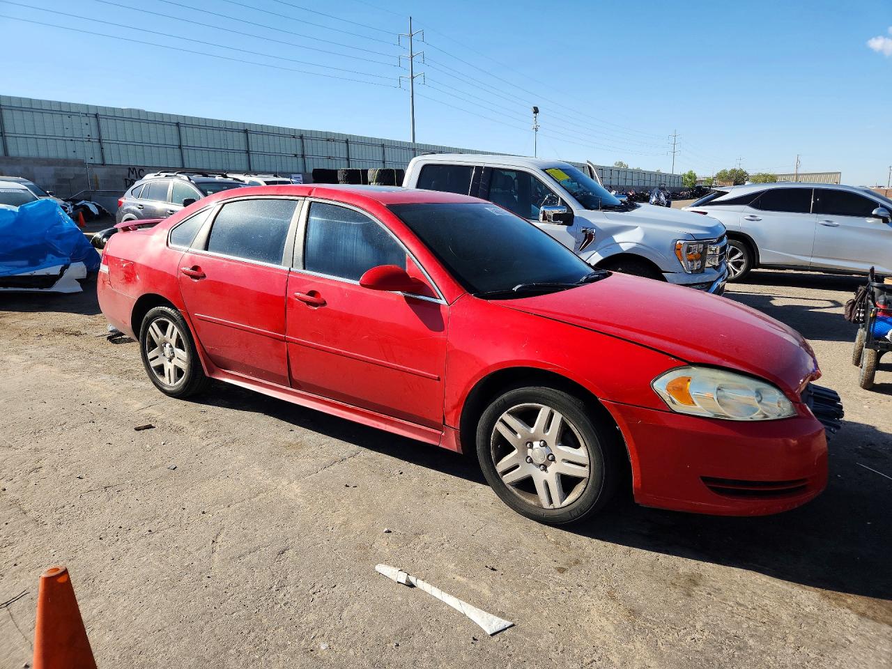 2013 Chevrolet Impala Lt Красный vin: 2G1WG5E3XD1202448