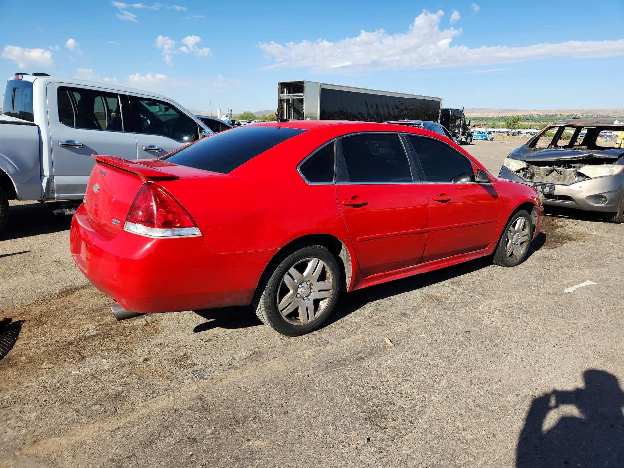 2013 Chevrolet Impala Lt Красный vin: 2G1WG5E3XD1202448
