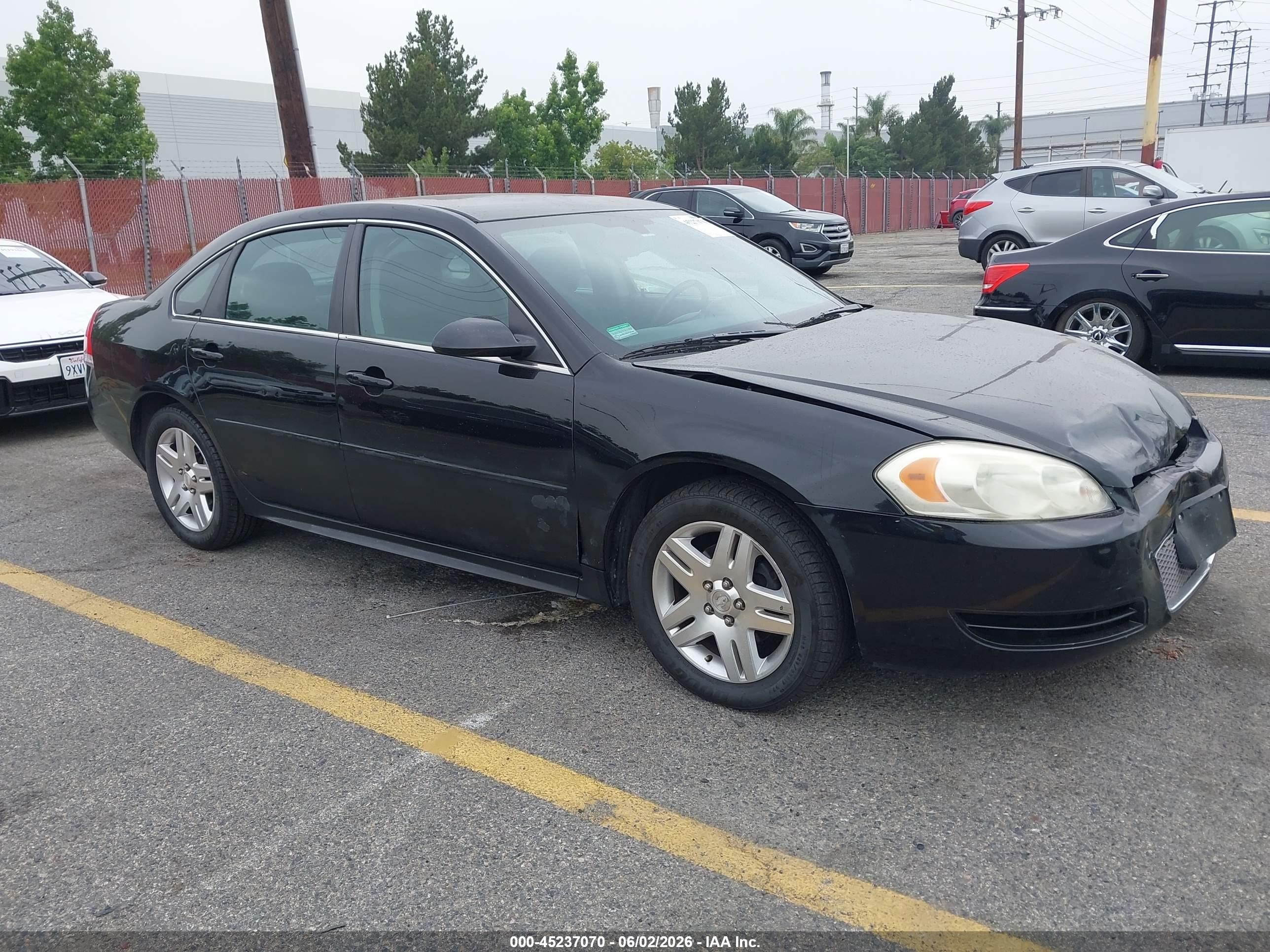2013 Chevrolet Impala Lt Черный vin: 2G1WG5E3XD1247017
