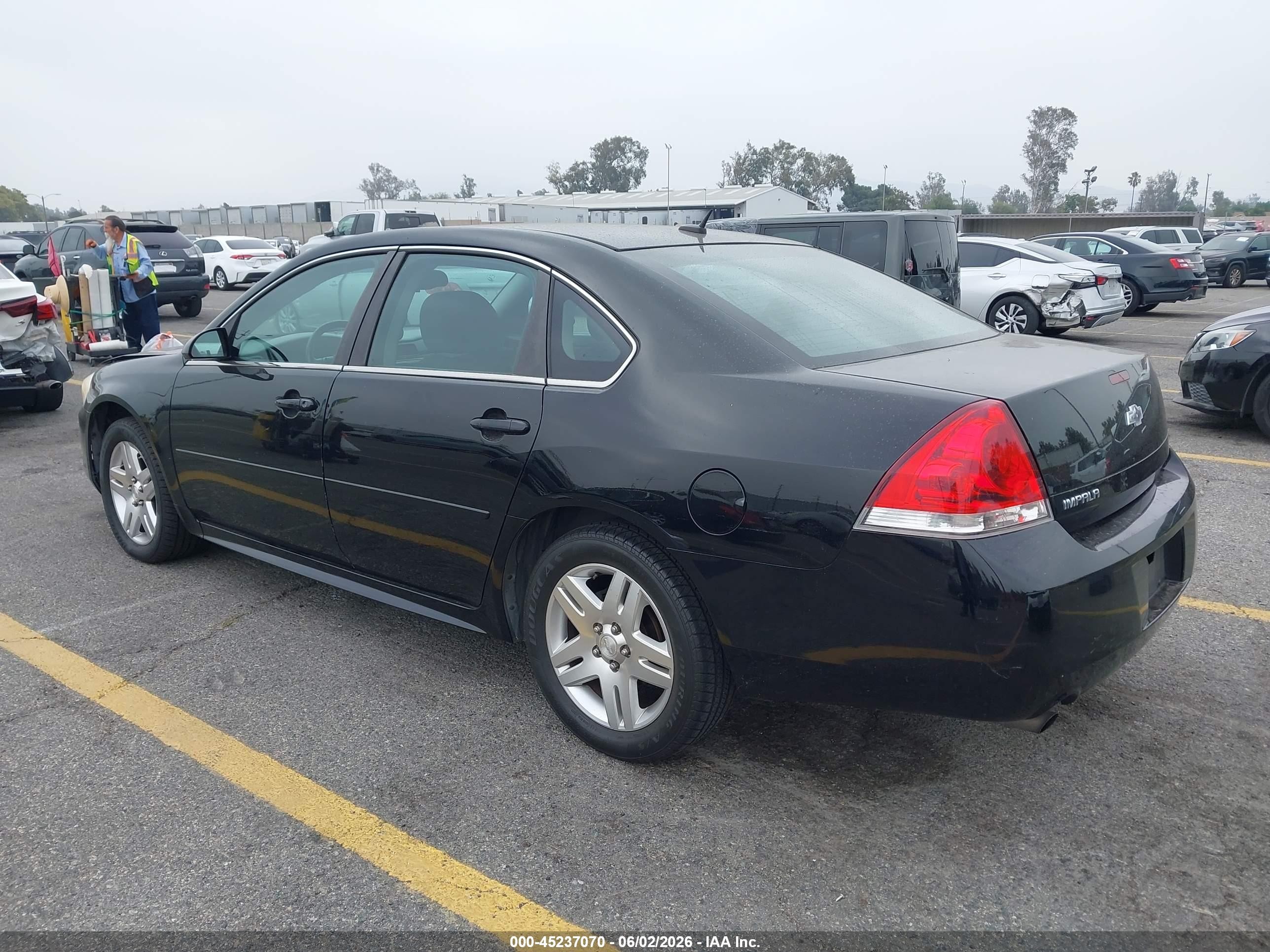 2013 Chevrolet Impala Lt Черный vin: 2G1WG5E3XD1247017