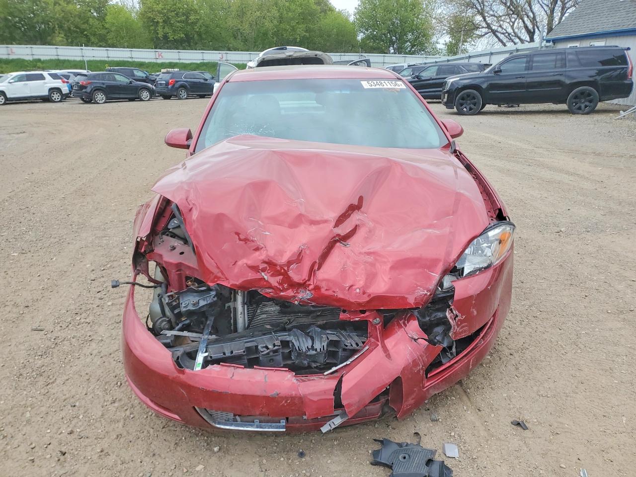 2013 Chevrolet Impala Lt Красный vin: 2G1WG5E3XD1257787