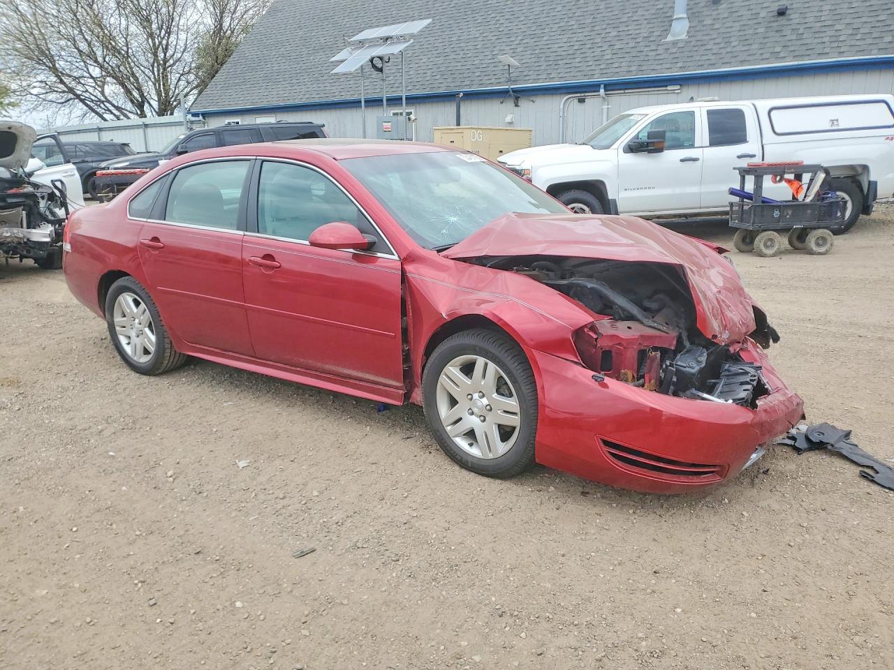 2013 Chevrolet Impala Lt Красный vin: 2G1WG5E3XD1257787
