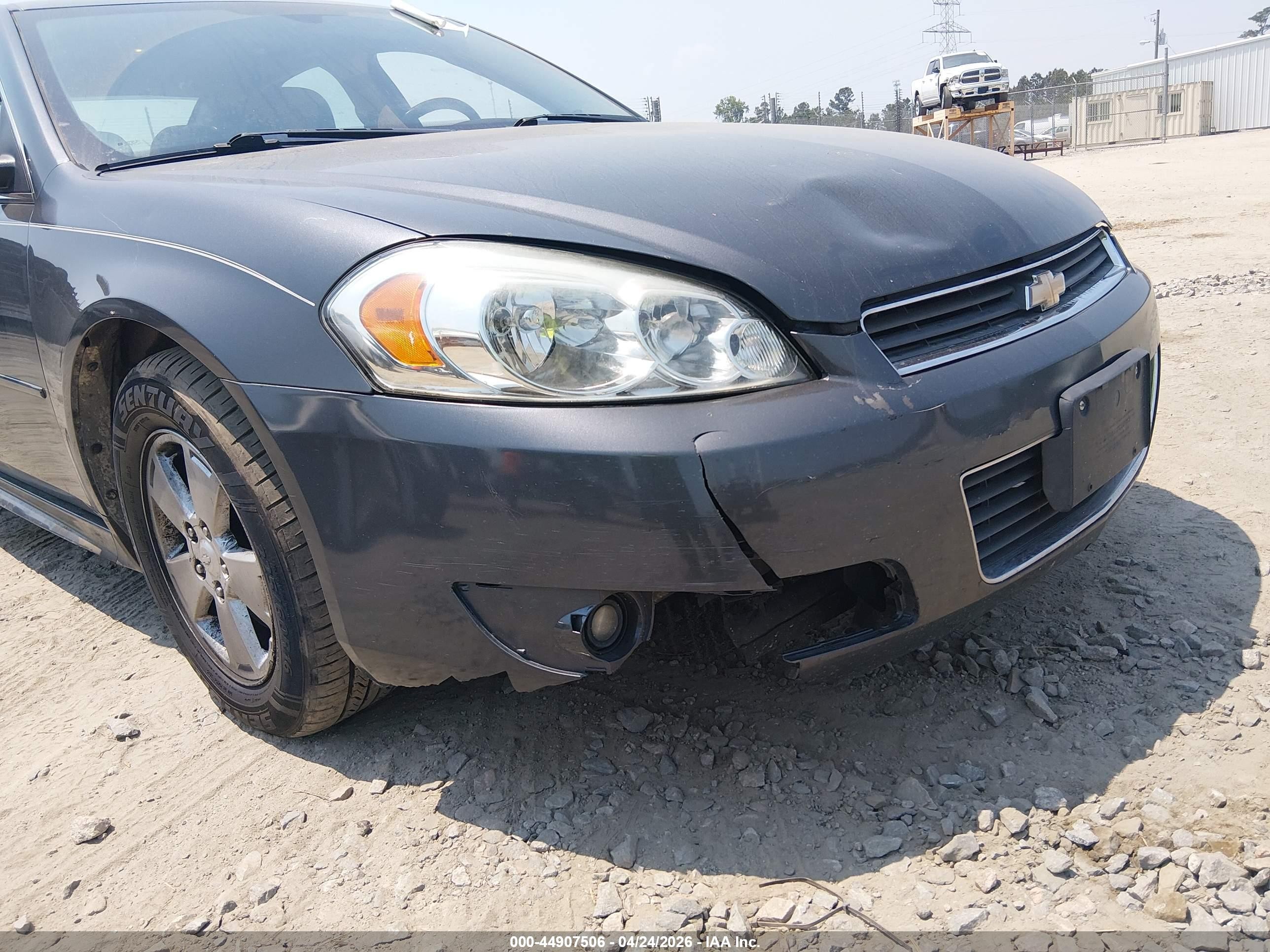 2011 Chevrolet Impala Lt Gray vin: 2G1WG5EK0B1132902