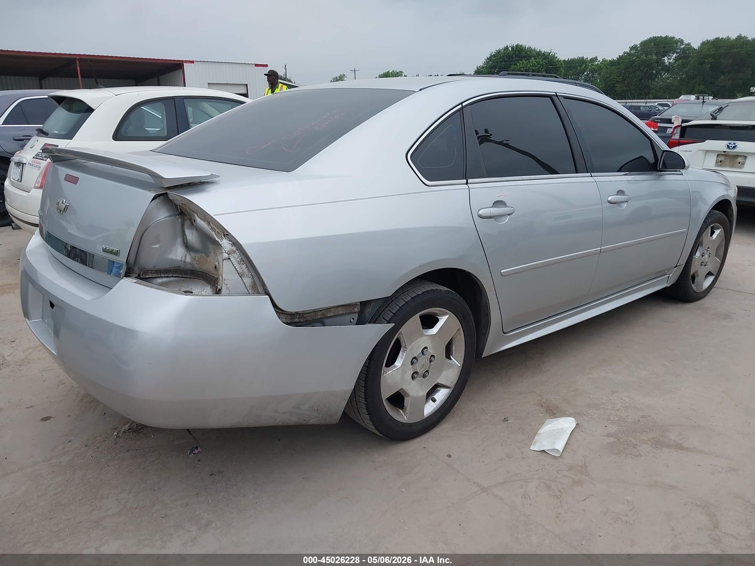 2011 Chevrolet Impala Lt Silver vin: 2G1WG5EK0B1194512