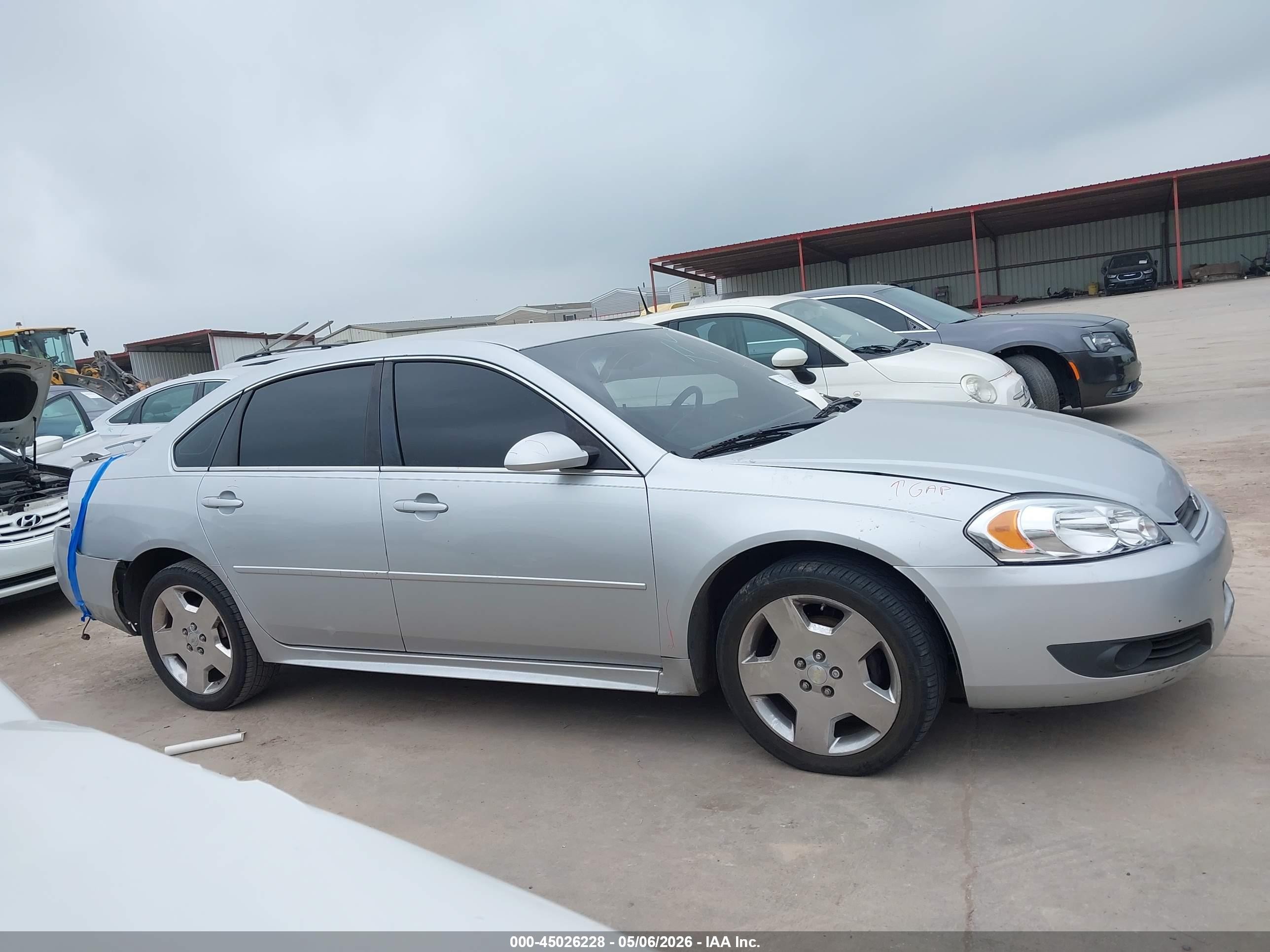 2011 Chevrolet Impala Lt Silver vin: 2G1WG5EK0B1194512
