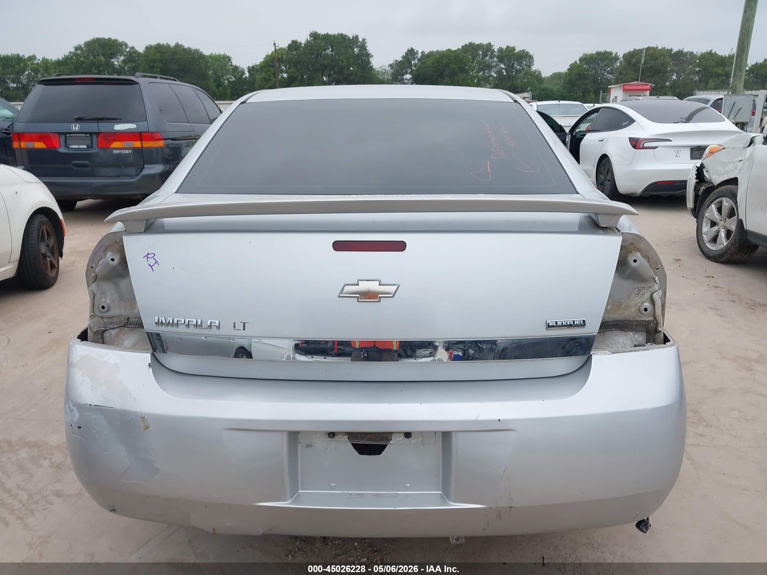 2011 Chevrolet Impala Lt Silver vin: 2G1WG5EK0B1194512