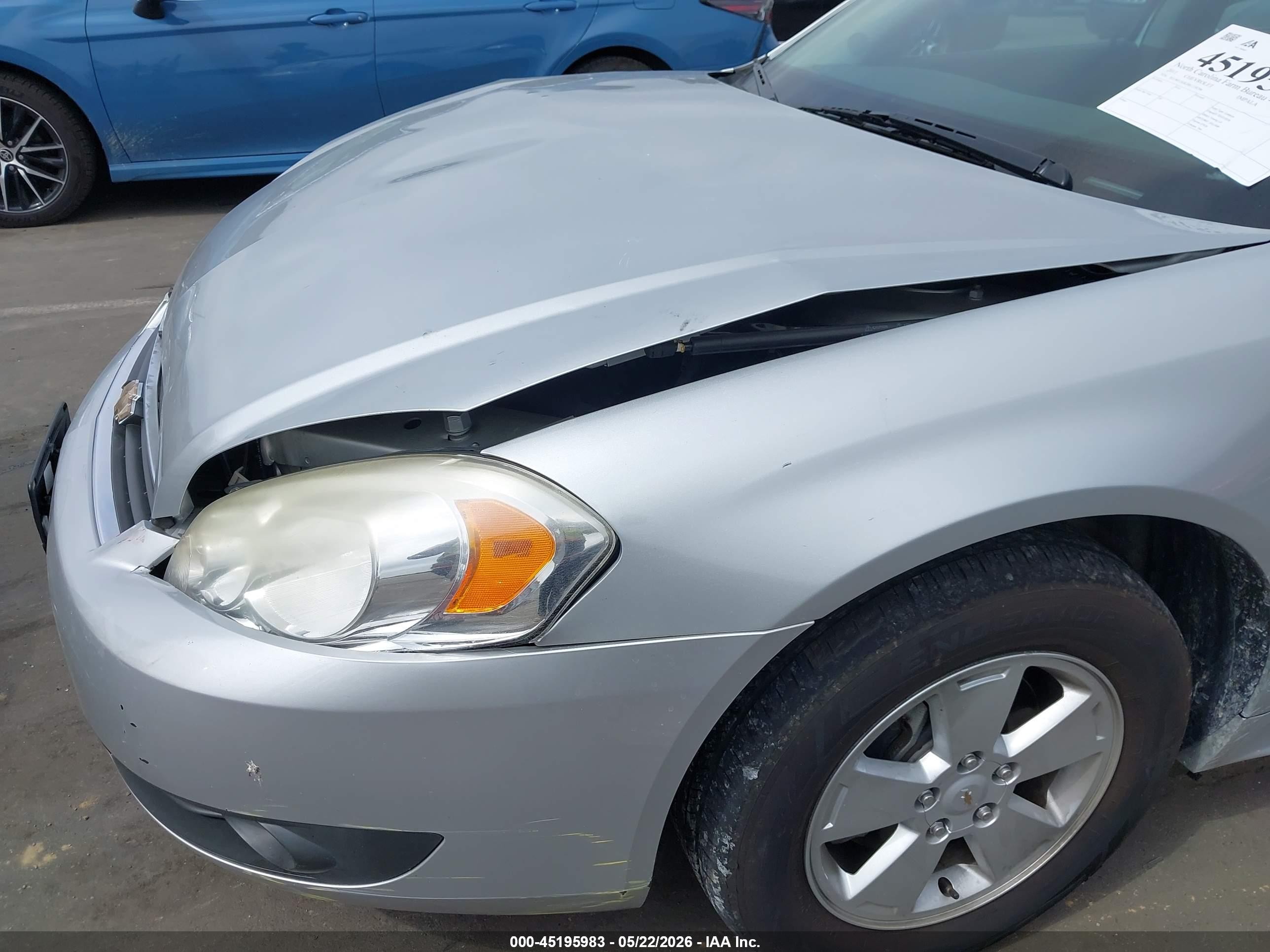 2011 Chevrolet Impala Lt Серебряный vin: 2G1WG5EK0B1238296