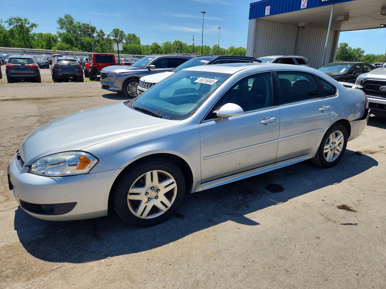 2011 Chevrolet Impala Lt Silver vin: 2G1WG5EK0B1254871