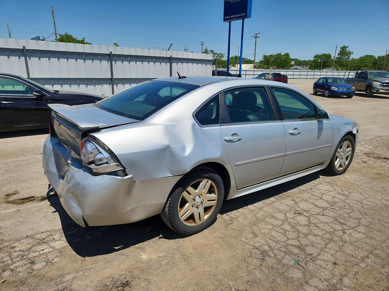 2011 Chevrolet Impala Lt Silver vin: 2G1WG5EK0B1254871