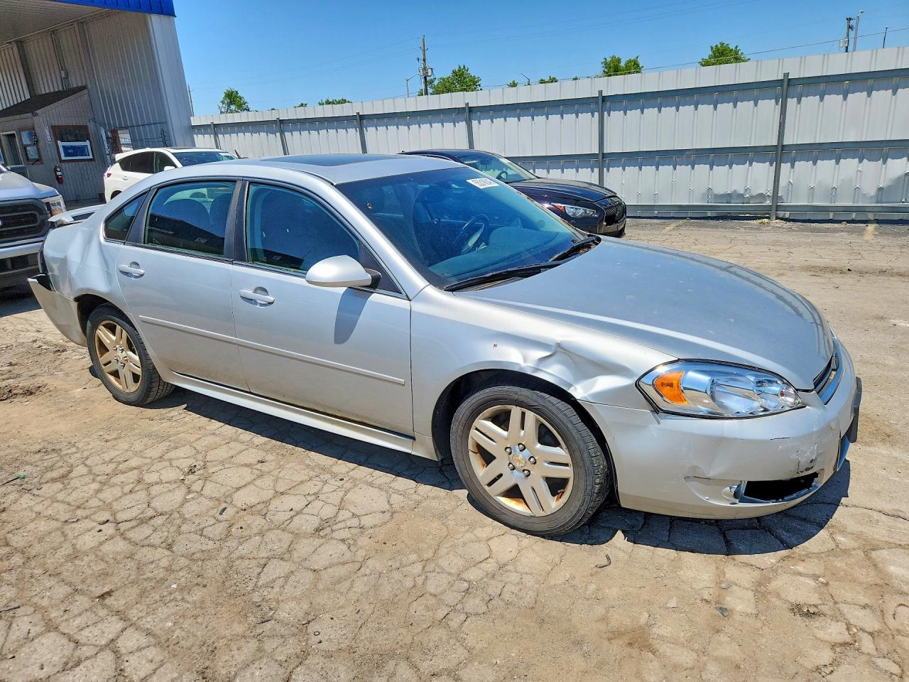 2011 Chevrolet Impala Lt Silver vin: 2G1WG5EK0B1254871