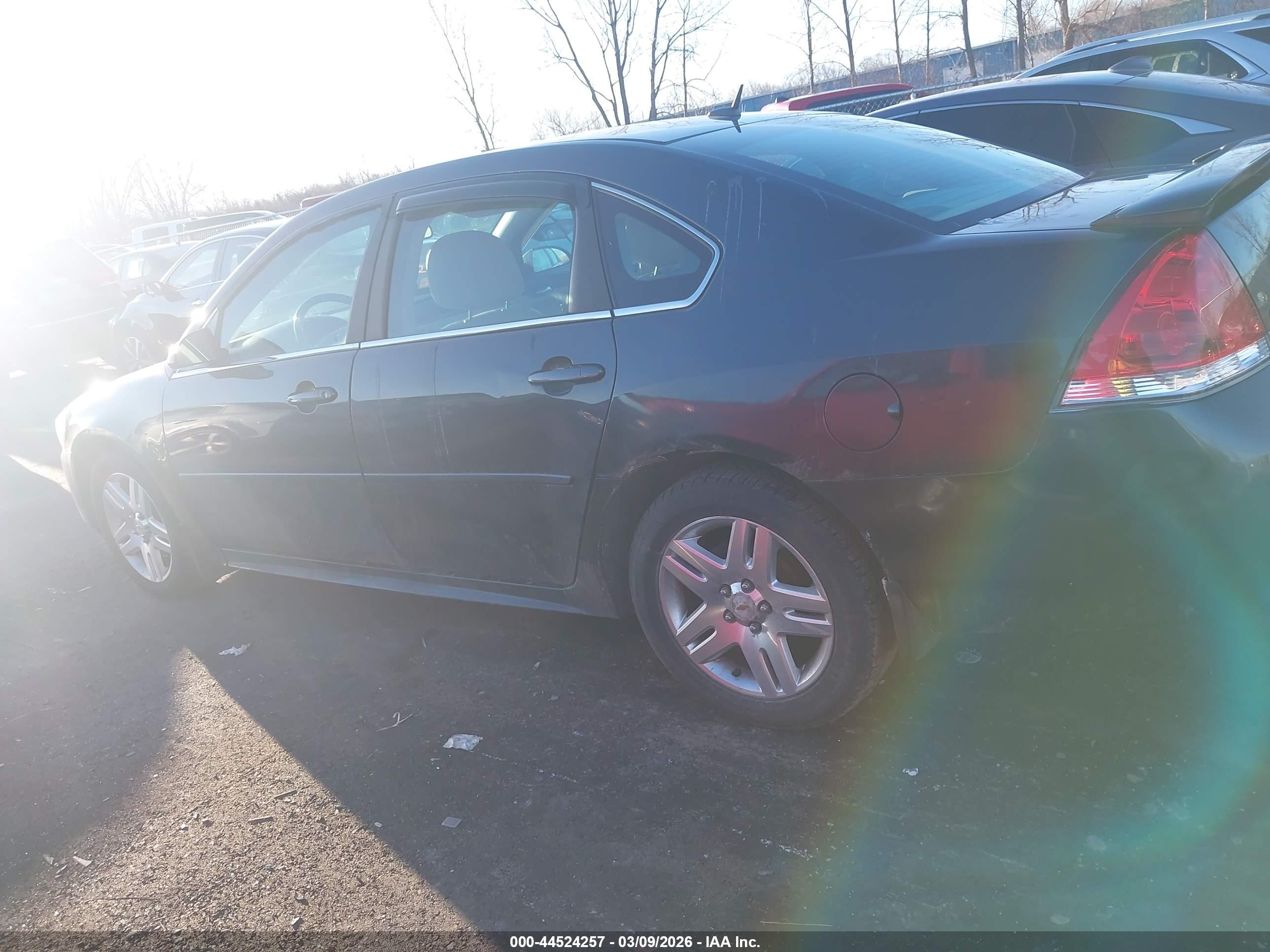 2011 Chevrolet Impala Lt Gray vin: 2G1WG5EK0B1274960