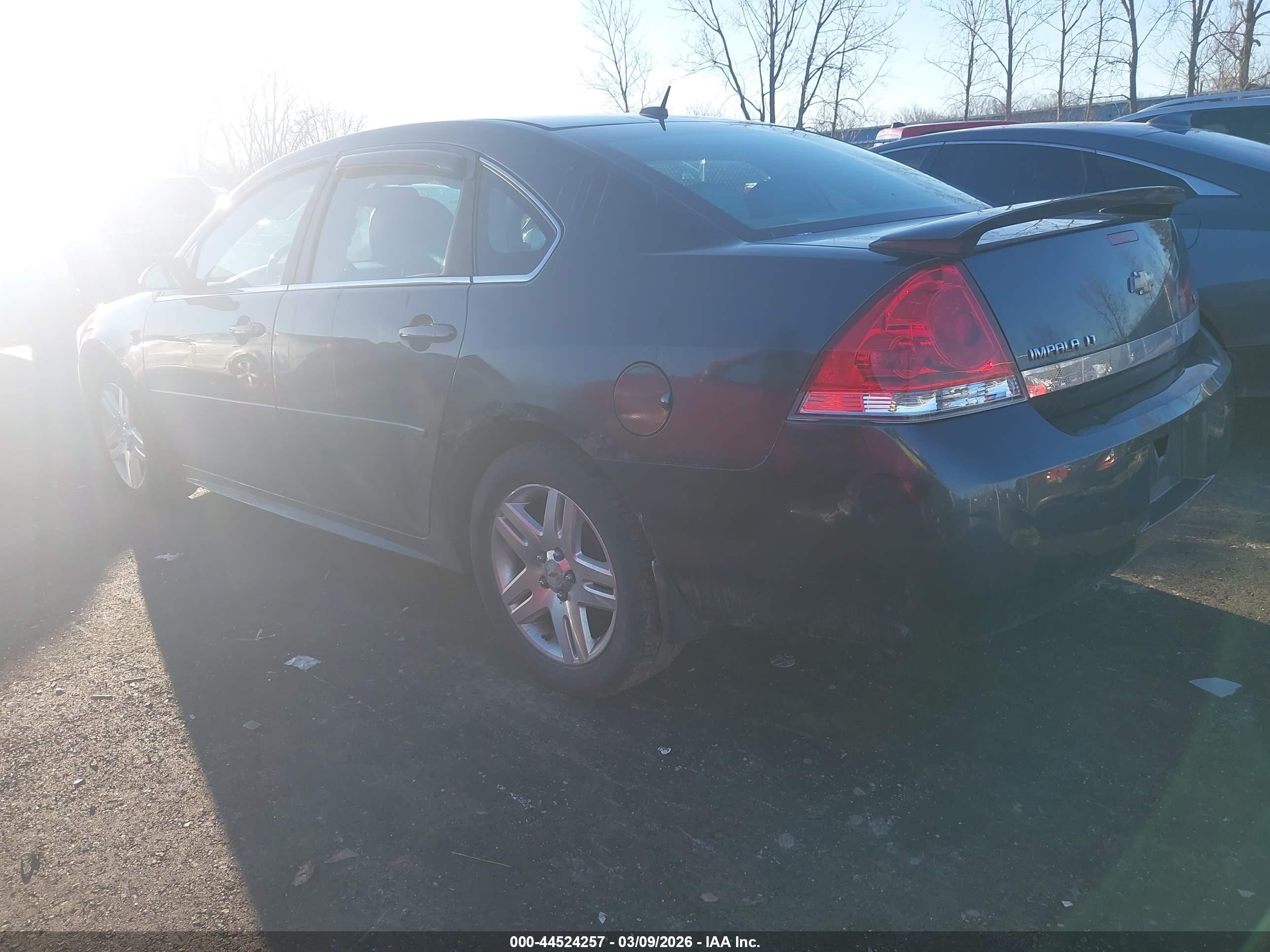 2011 Chevrolet Impala Lt Gray vin: 2G1WG5EK0B1274960