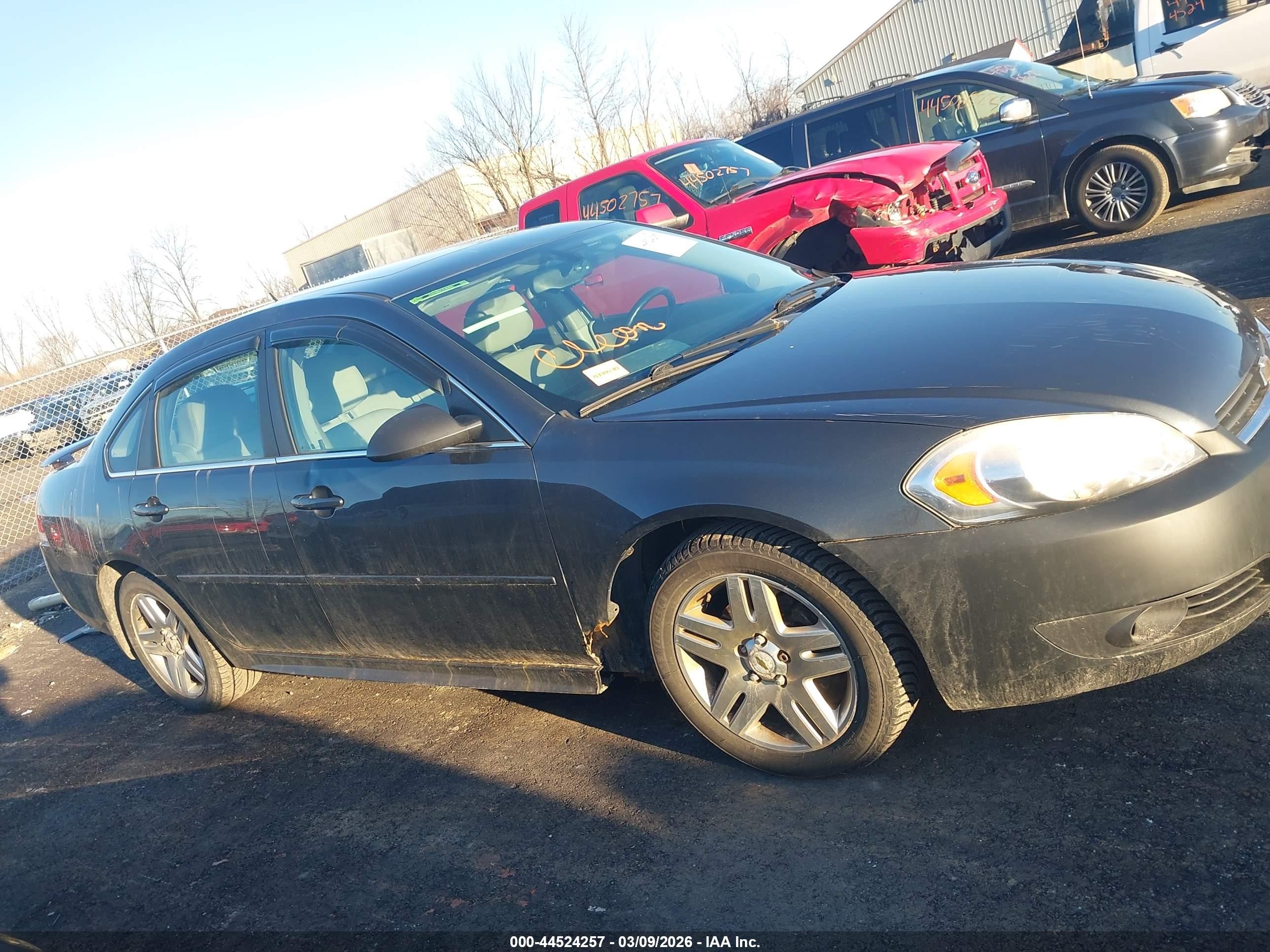 2011 Chevrolet Impala Lt Gray vin: 2G1WG5EK0B1274960