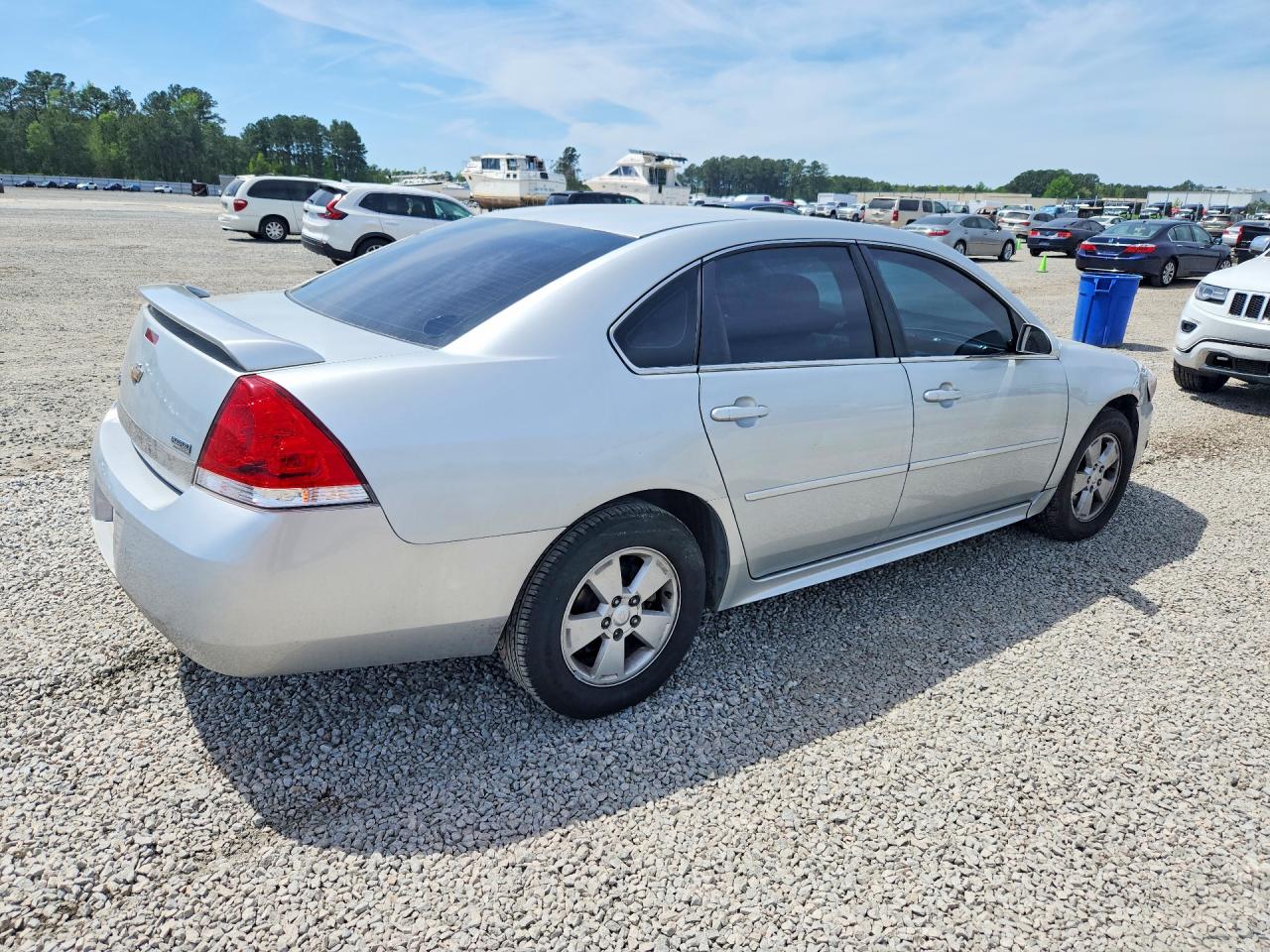 2011 Chevrolet Impala Lt Silver vin: 2G1WG5EK0B1275705
