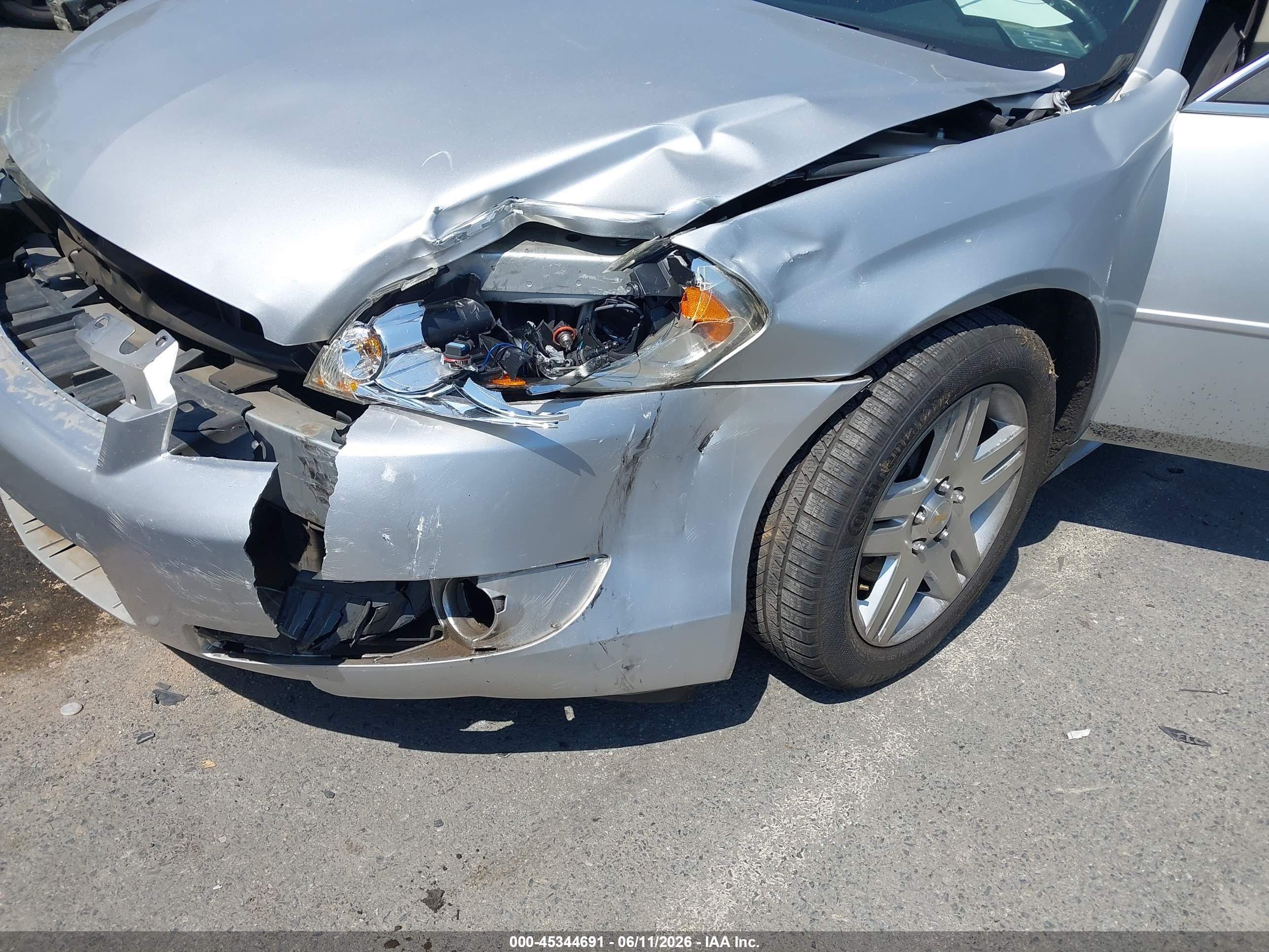 2011 Chevrolet Impala Lt Silver vin: 2G1WG5EK0B1285845