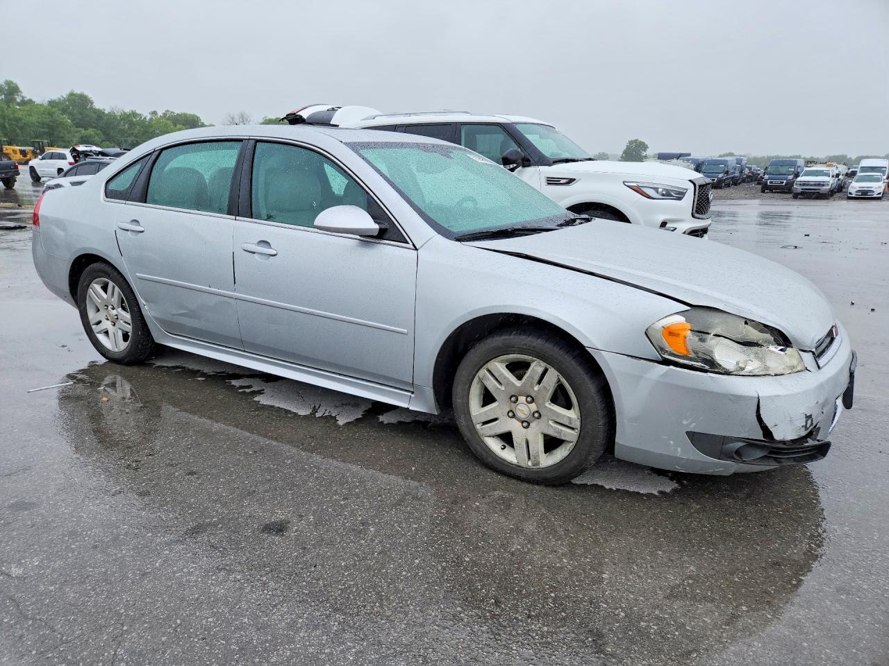 2011 Chevrolet Impala Lt Silver vin: 2G1WG5EK0B1288731