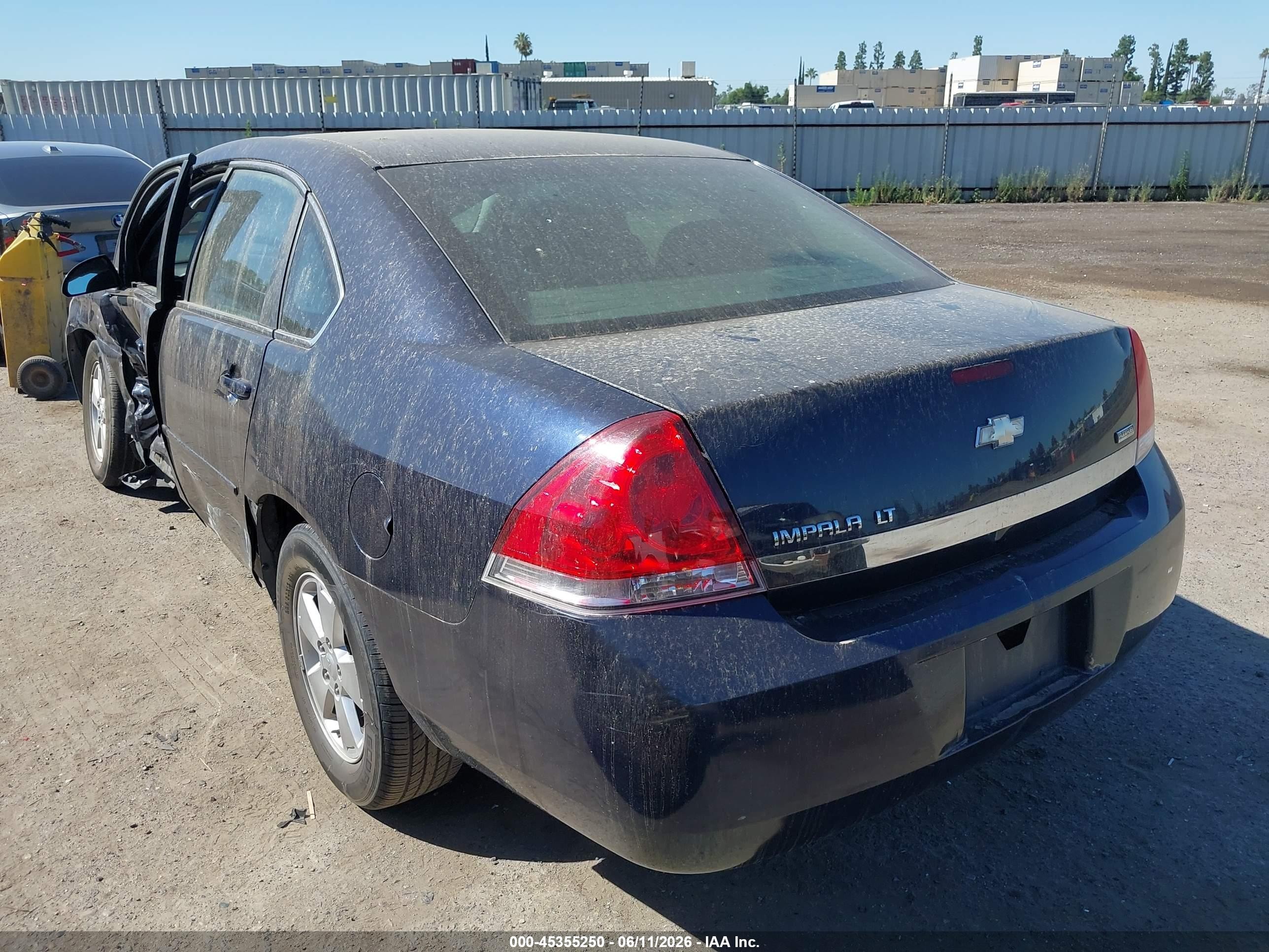 2011 Chevrolet Impala Lt Blue vin: 2G1WG5EK0B1293735