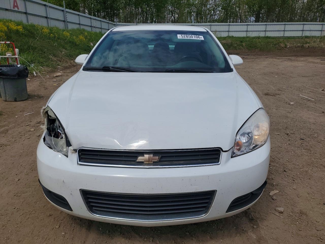 2011 Chevrolet Impala Lt White vin: 2G1WG5EK0B1294089