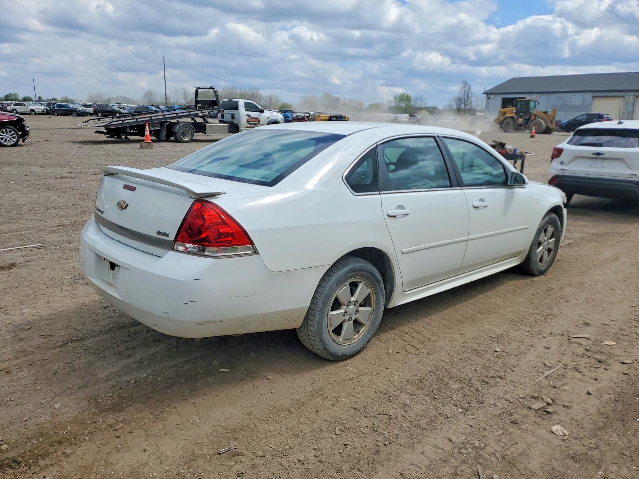 2011 Chevrolet Impala Lt White vin: 2G1WG5EK0B1294089