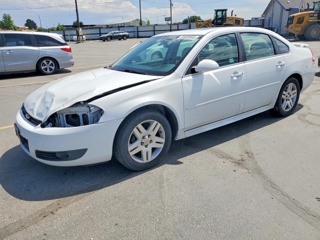 2011 Chevrolet Impala Lt White vin: 2G1WG5EK0B1305060