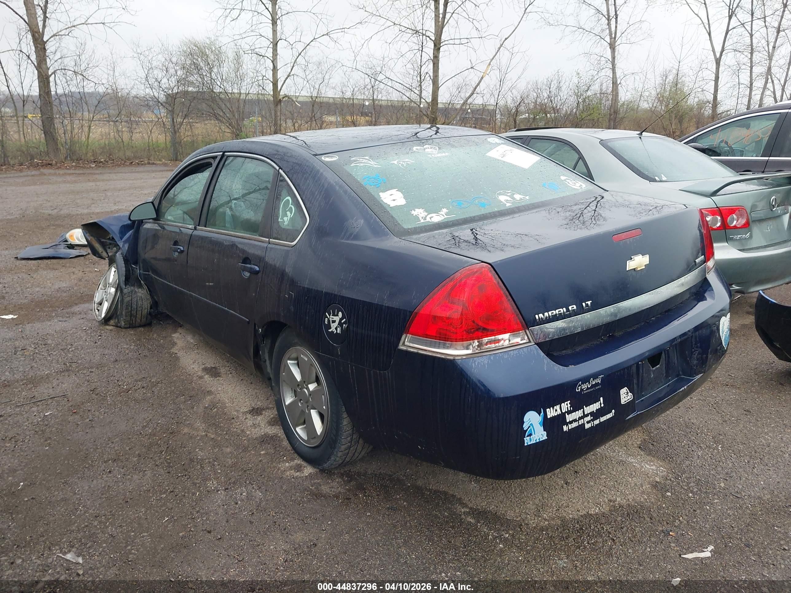 2011 Chevrolet Impala Lt Blue vin: 2G1WG5EK1B1112965