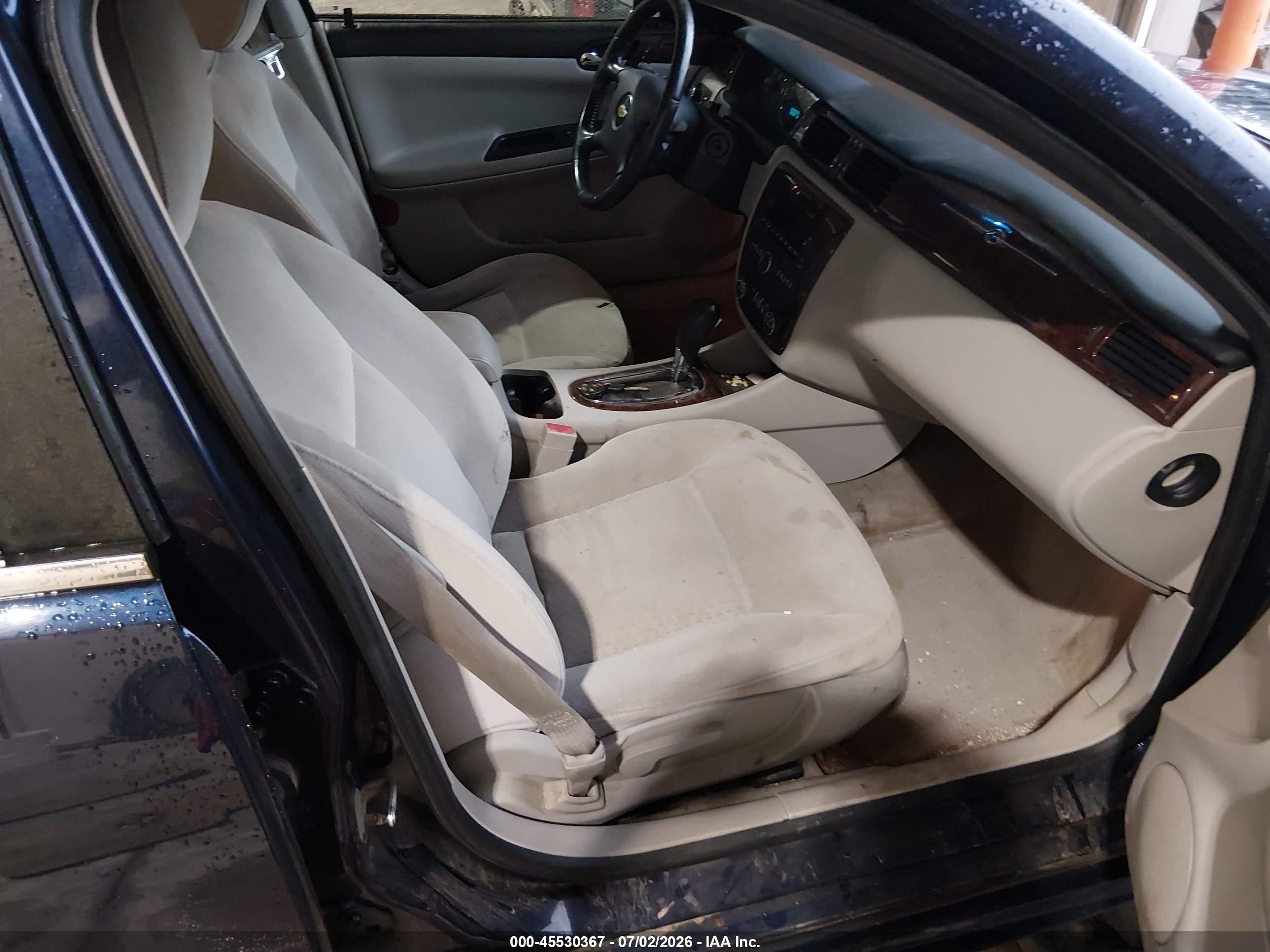 2011 Chevrolet Impala Lt Dark Blue vin: 2G1WG5EK1B1118118