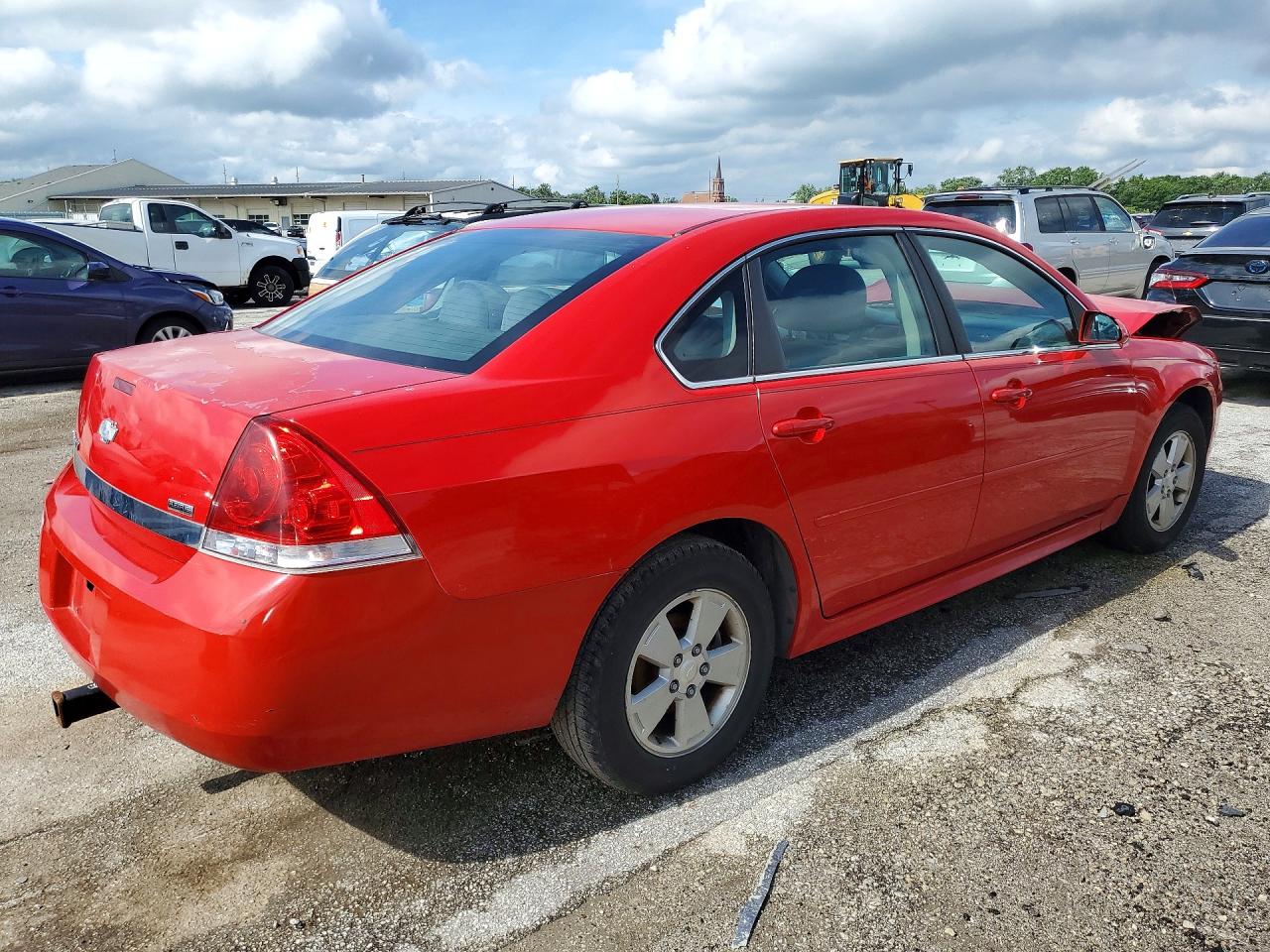 2011 Chevrolet Impala Lt Red vin: 2G1WG5EK1B1129278