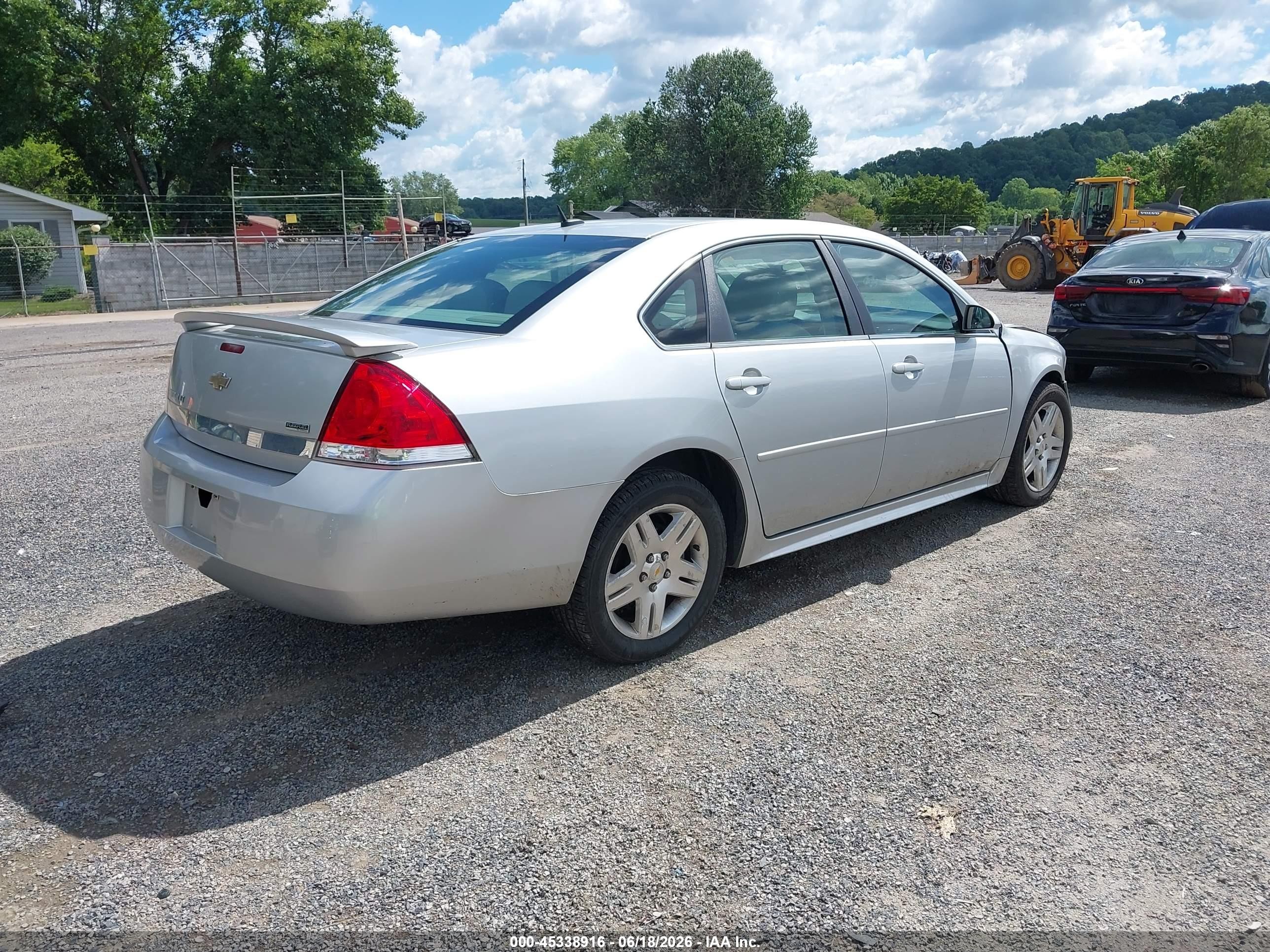 2011 Chevrolet Impala Lt Silver vin: 2G1WG5EK1B1230434