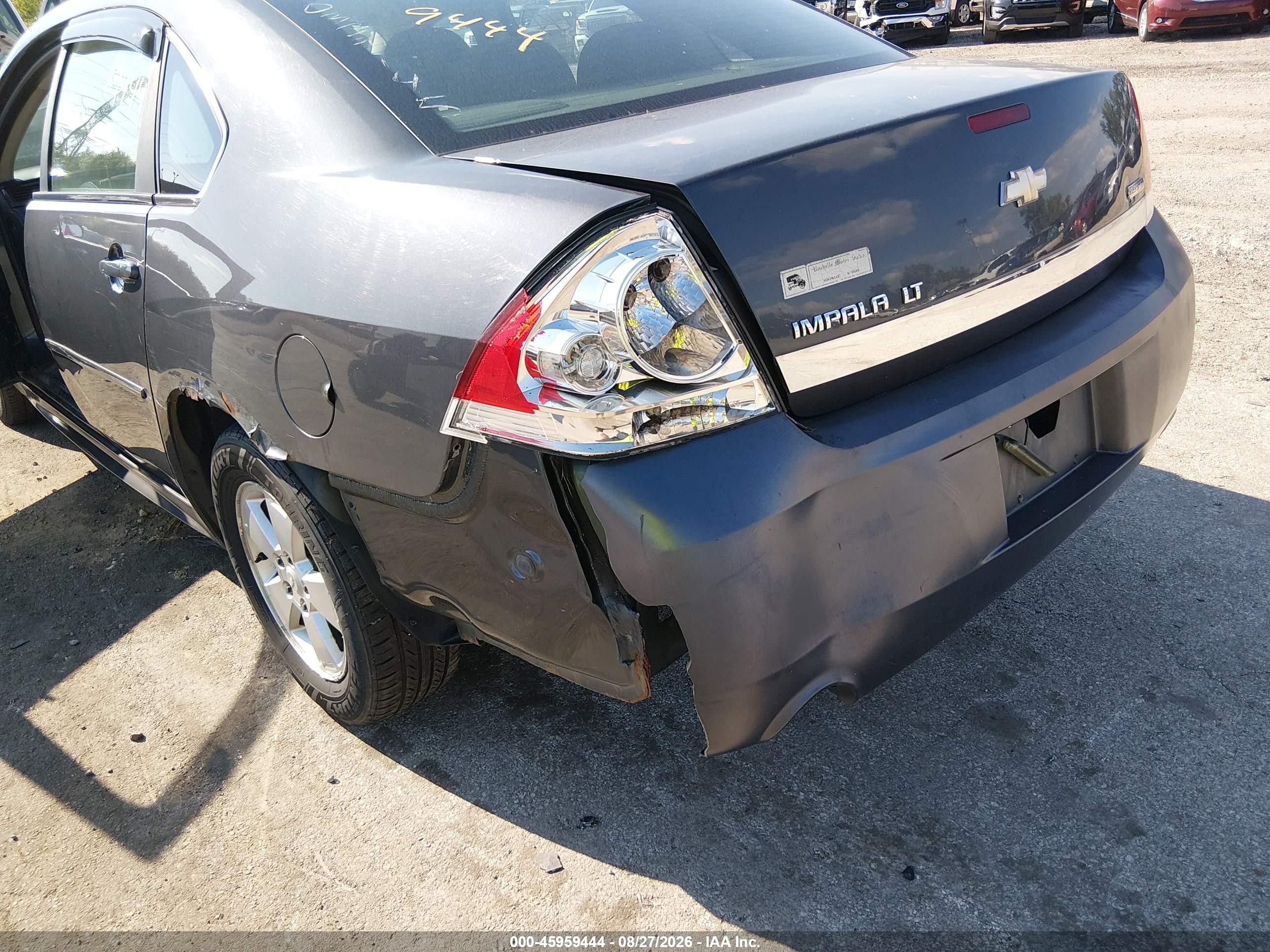 2011 Chevrolet Impala Lt Gray vin: 2G1WG5EK2B1256184