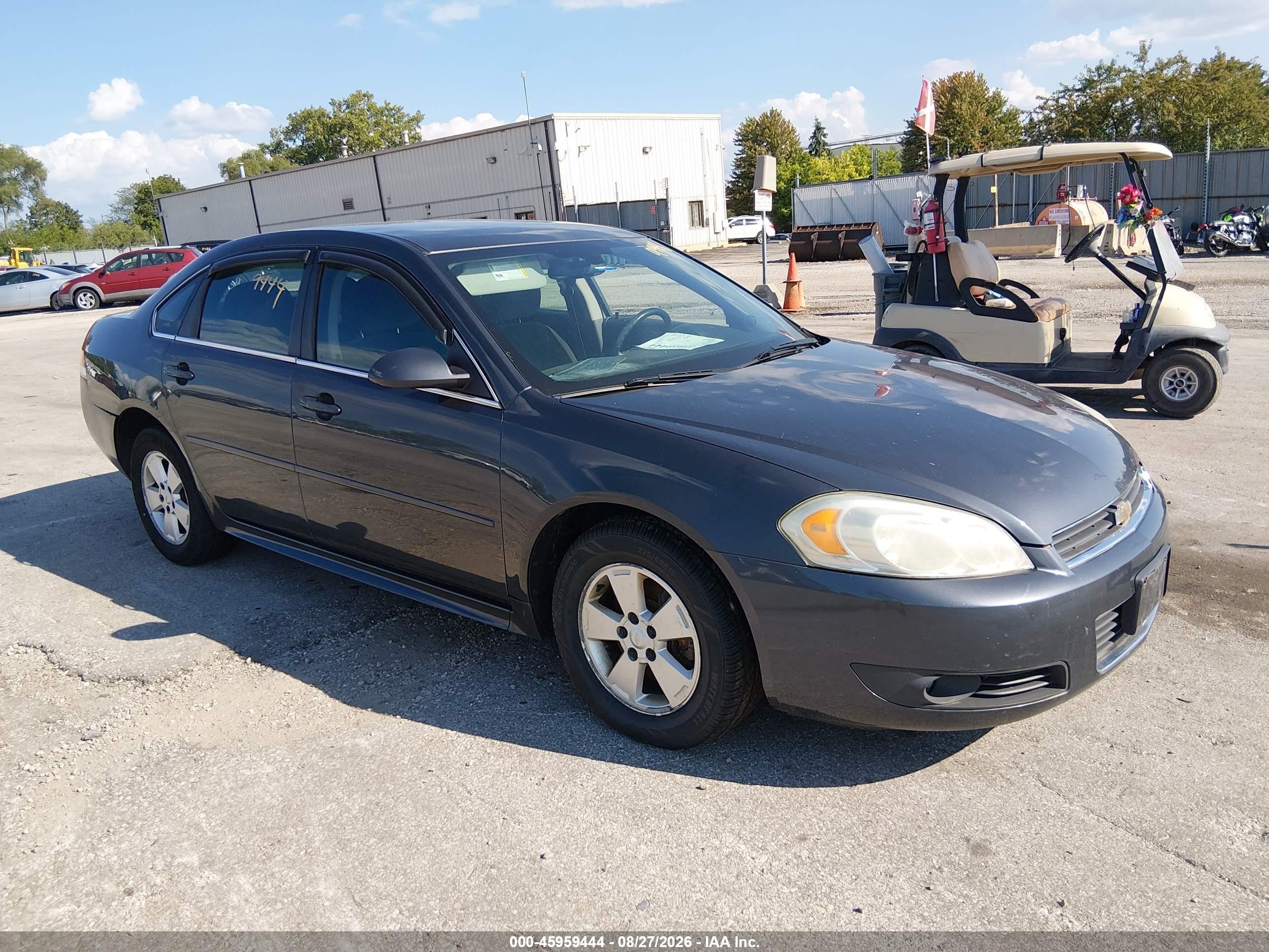 2011 Chevrolet Impala Lt Gray vin: 2G1WG5EK2B1256184