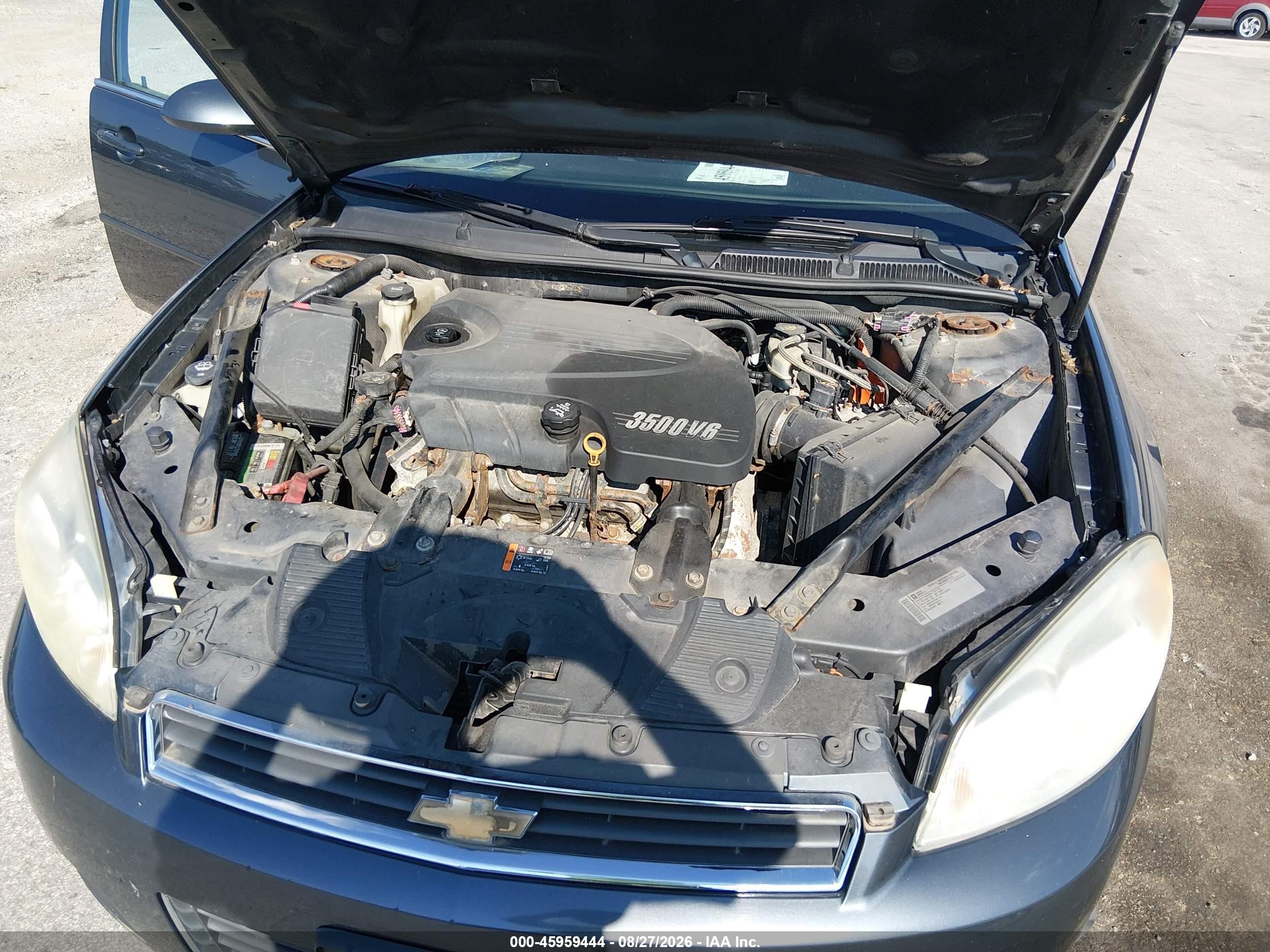 2011 Chevrolet Impala Lt Gray vin: 2G1WG5EK2B1256184