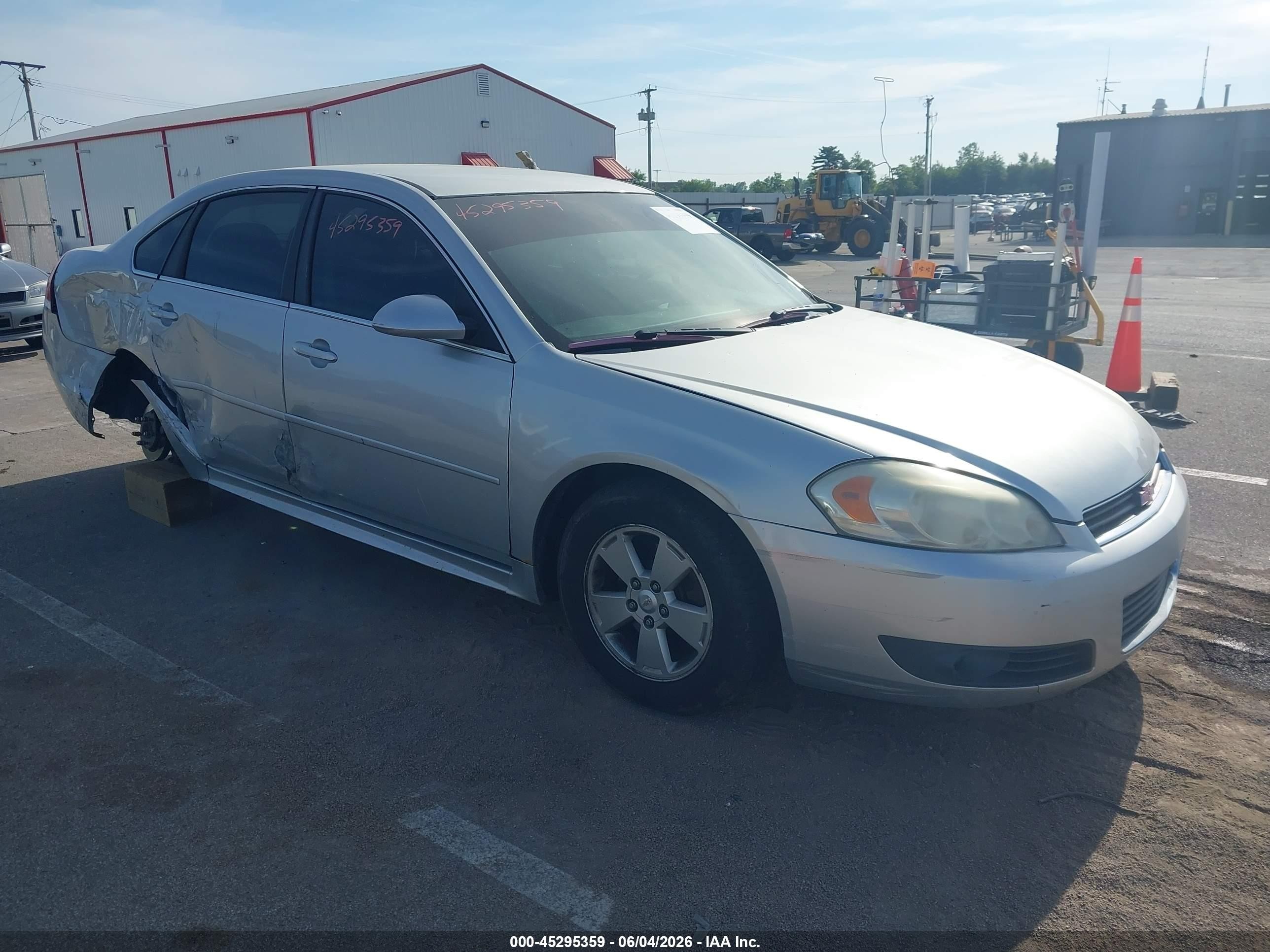 2011 Chevrolet Impala Lt Silver vin: 2G1WG5EK2B1256427